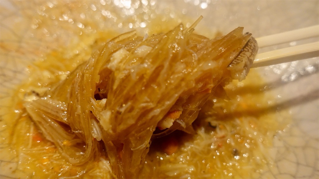 南麻布 茶禅華 フカヒレの上海蟹餡掛け