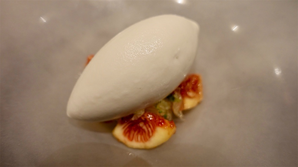 南麻布 茶禅華 ココナッツアイスとイチジク