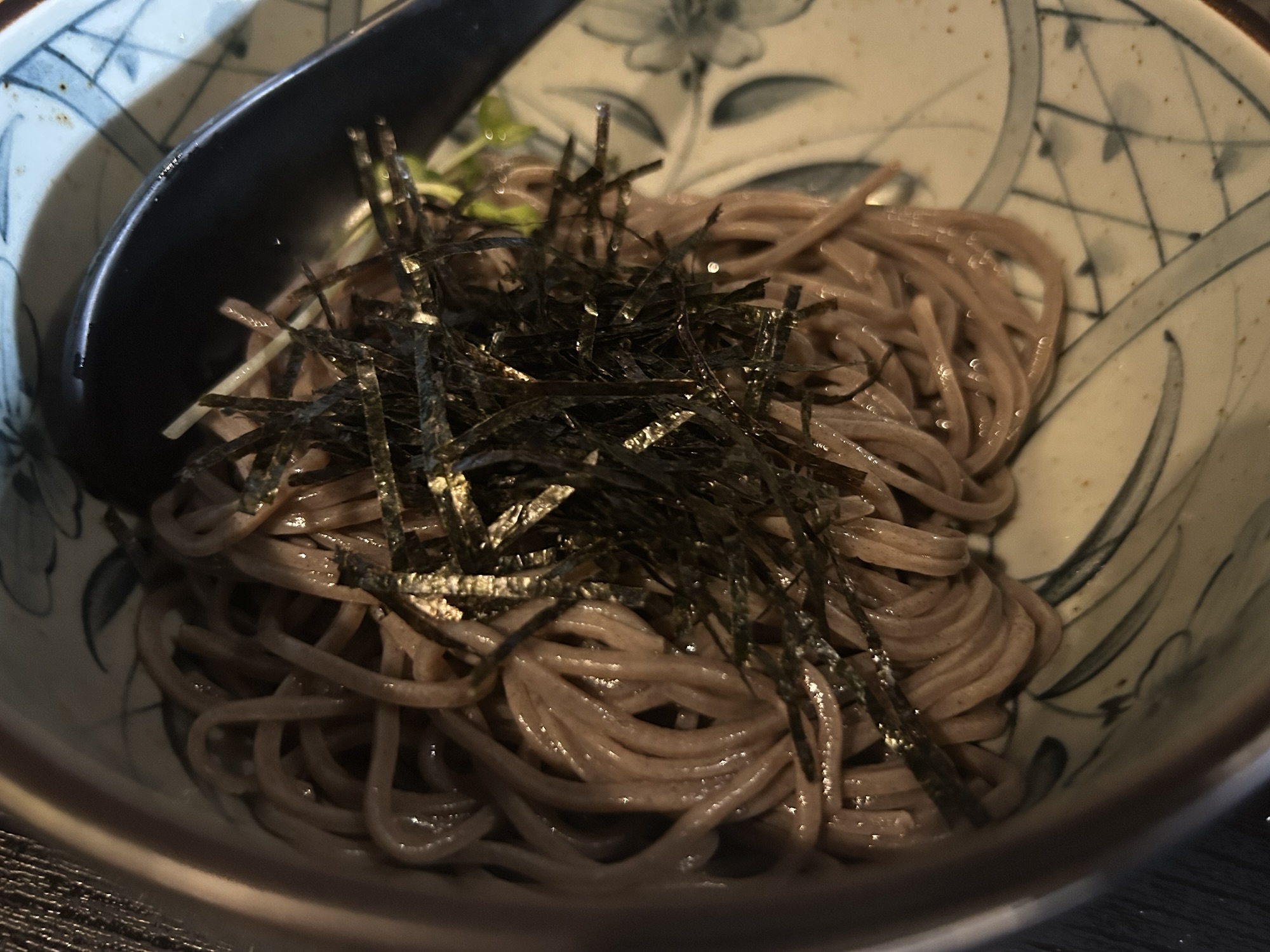 立川 つけ蕎麦 ボンサイ 本店 辛豚つけ蕎麦