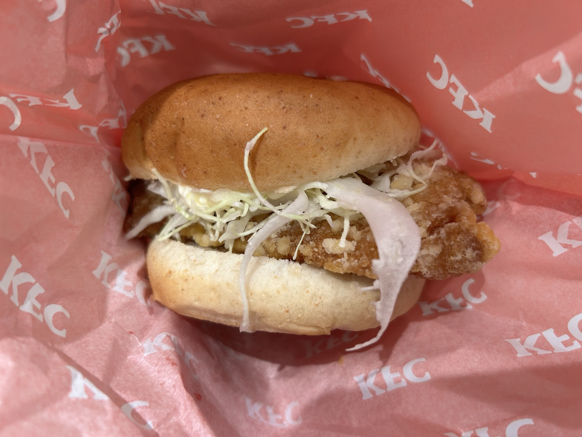 ケンタッキー 柑橘 鶏竜田バーガー