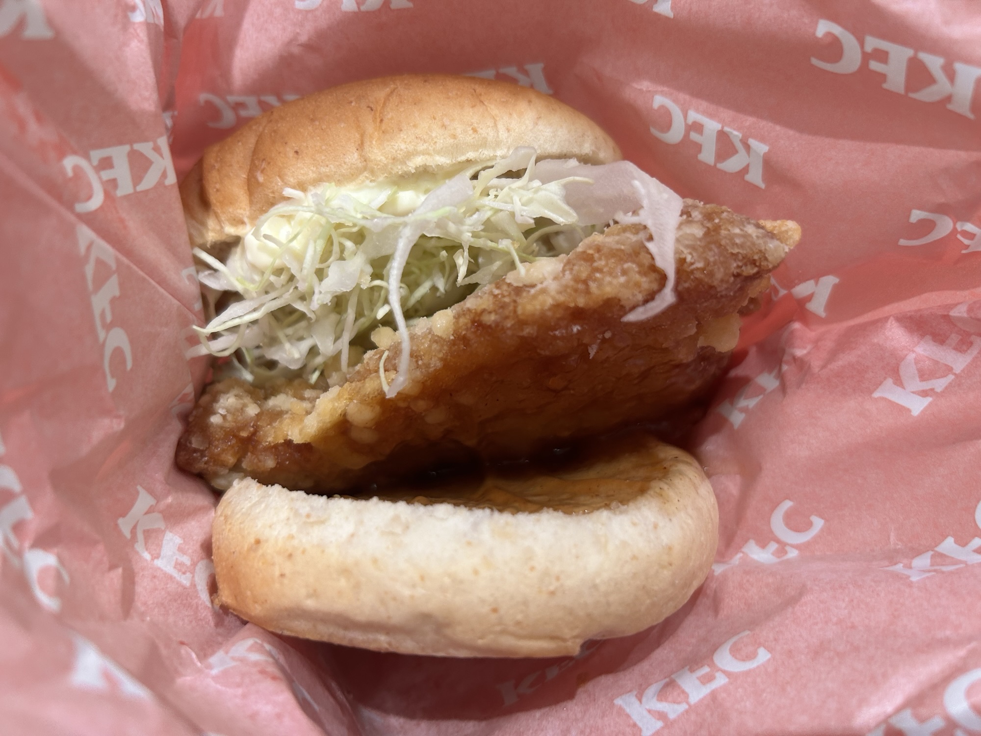 ケンタッキー 柑橘 鶏竜田バーガー