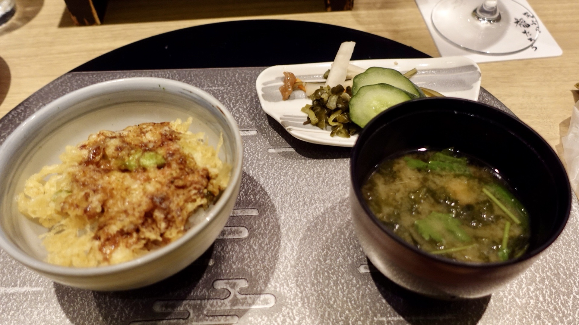 根津 天ぷら 福たろう 食事