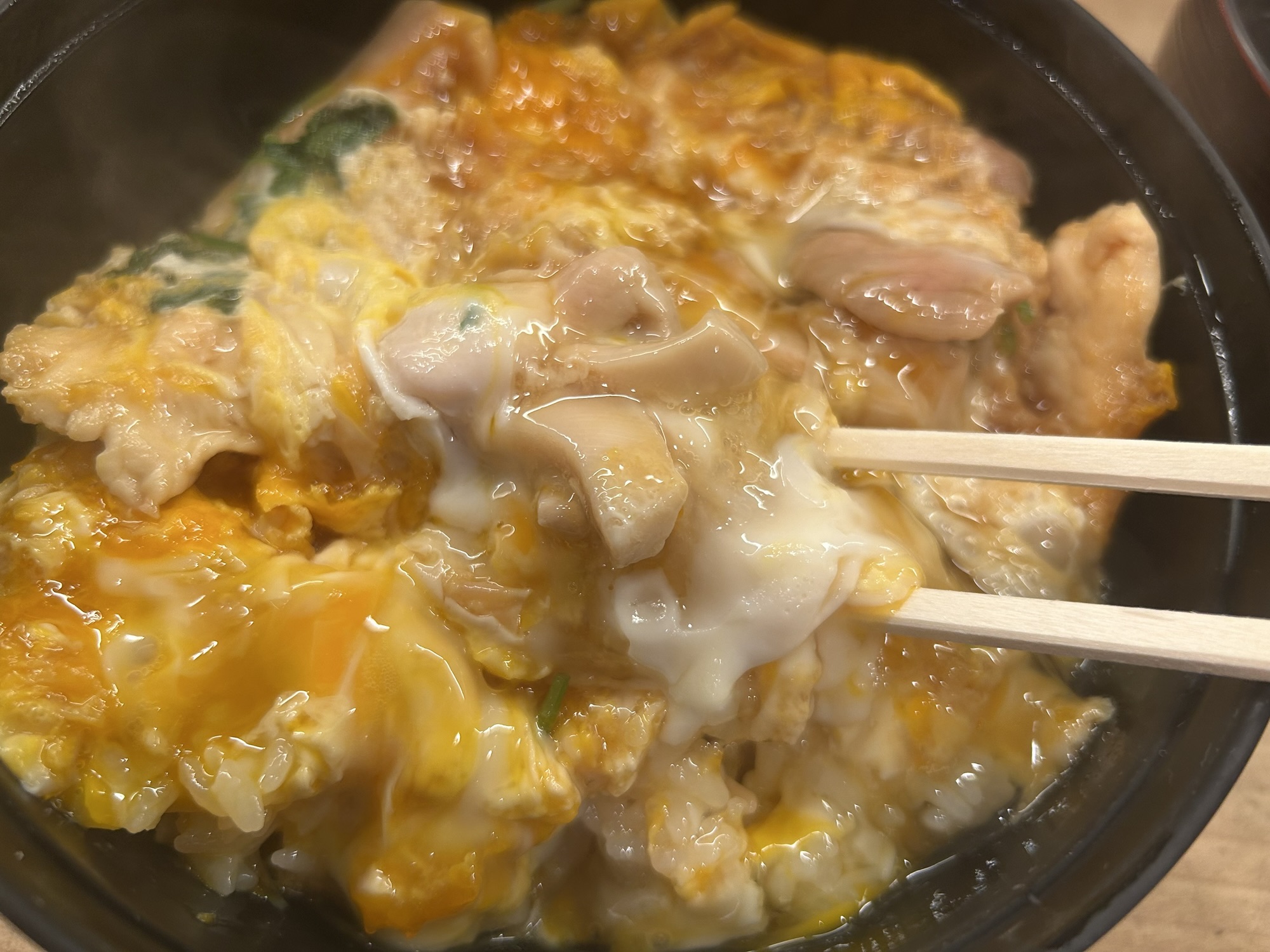 末広町 鳥つね自然洞 親子丼