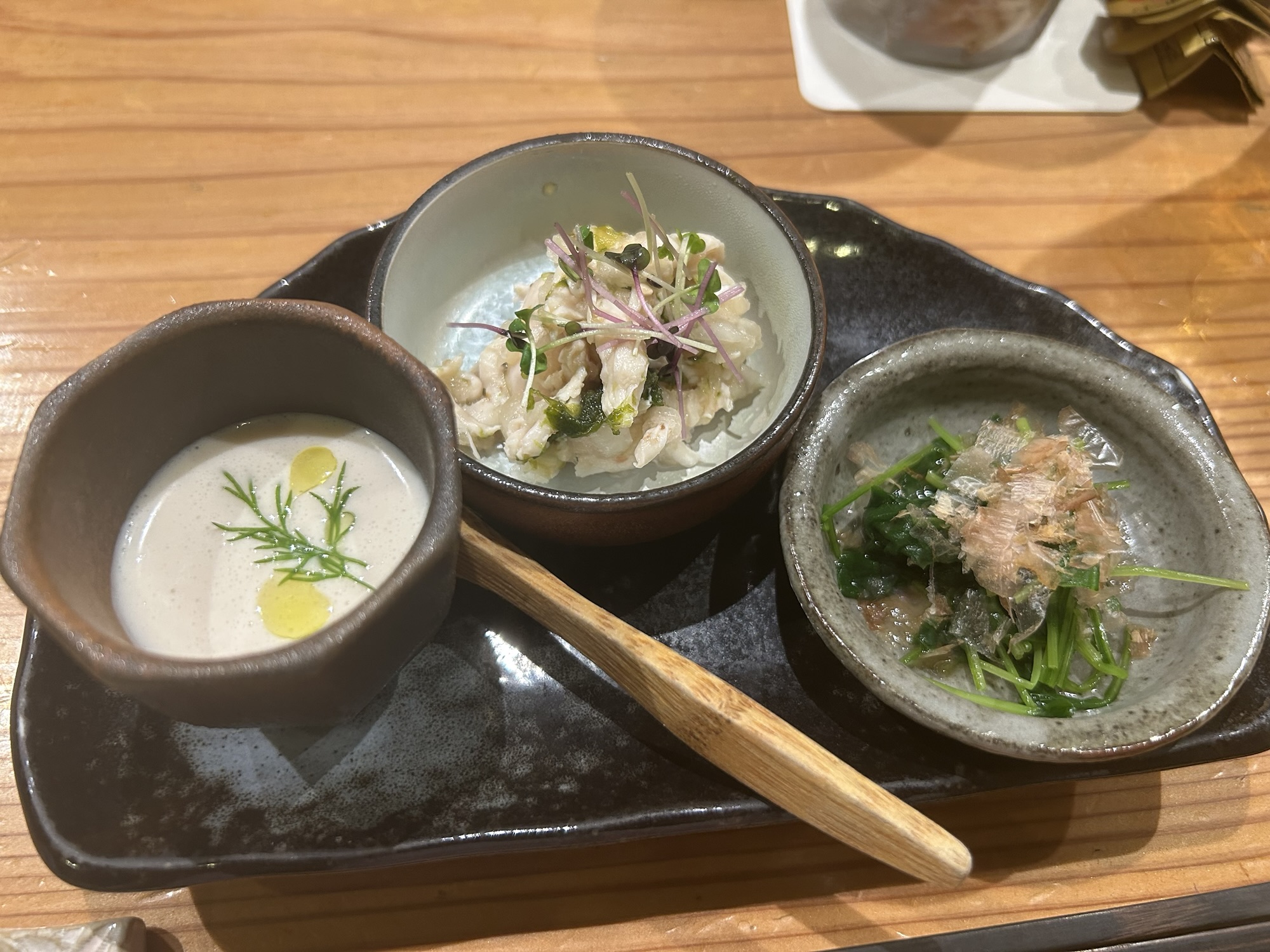湯島 鳥恵 前菜