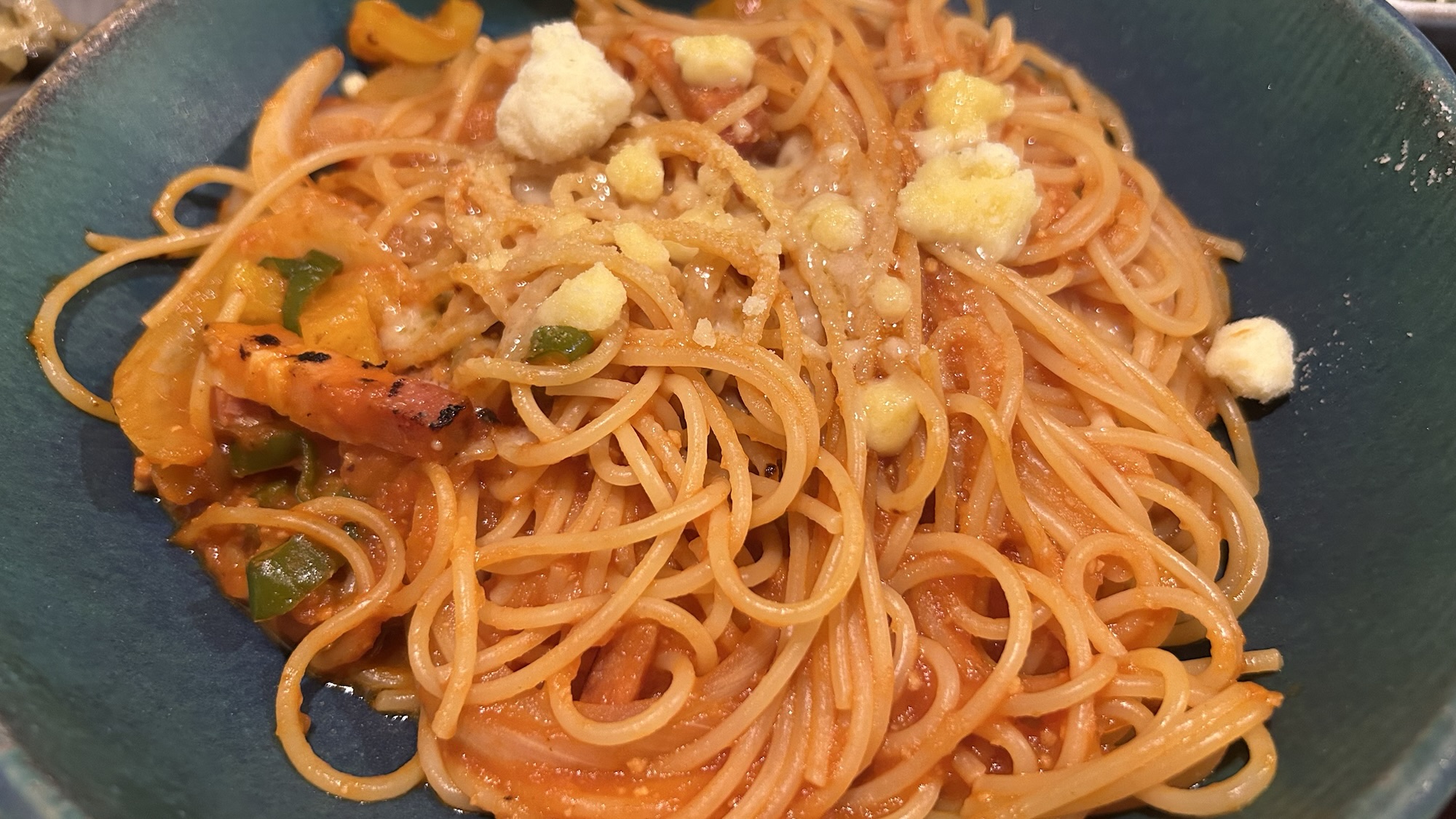 稲城市 地下ダイニング&カフェ つどい ナポリタン