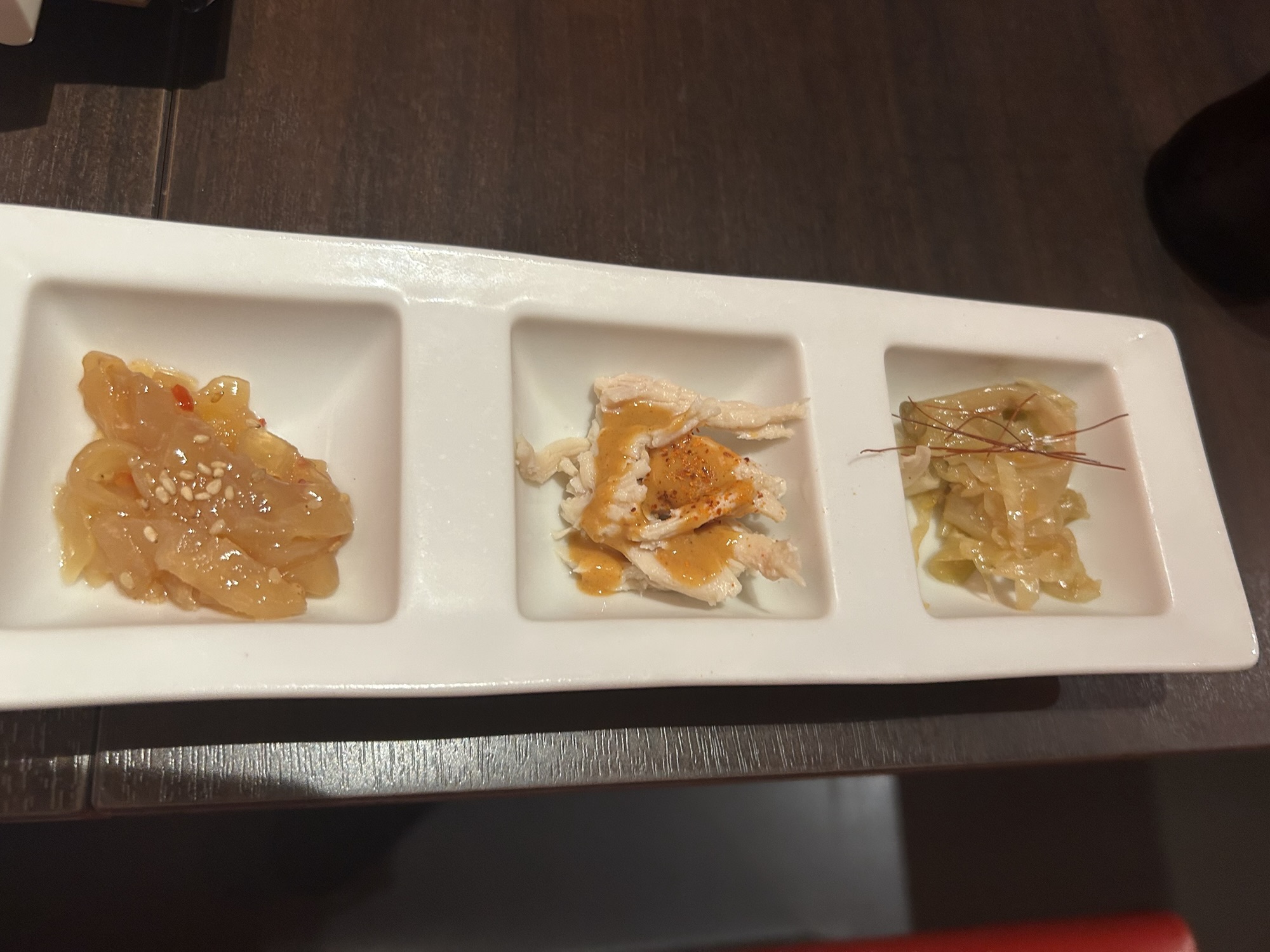 南新宿 麻辣火鍋専門店 越智 前菜