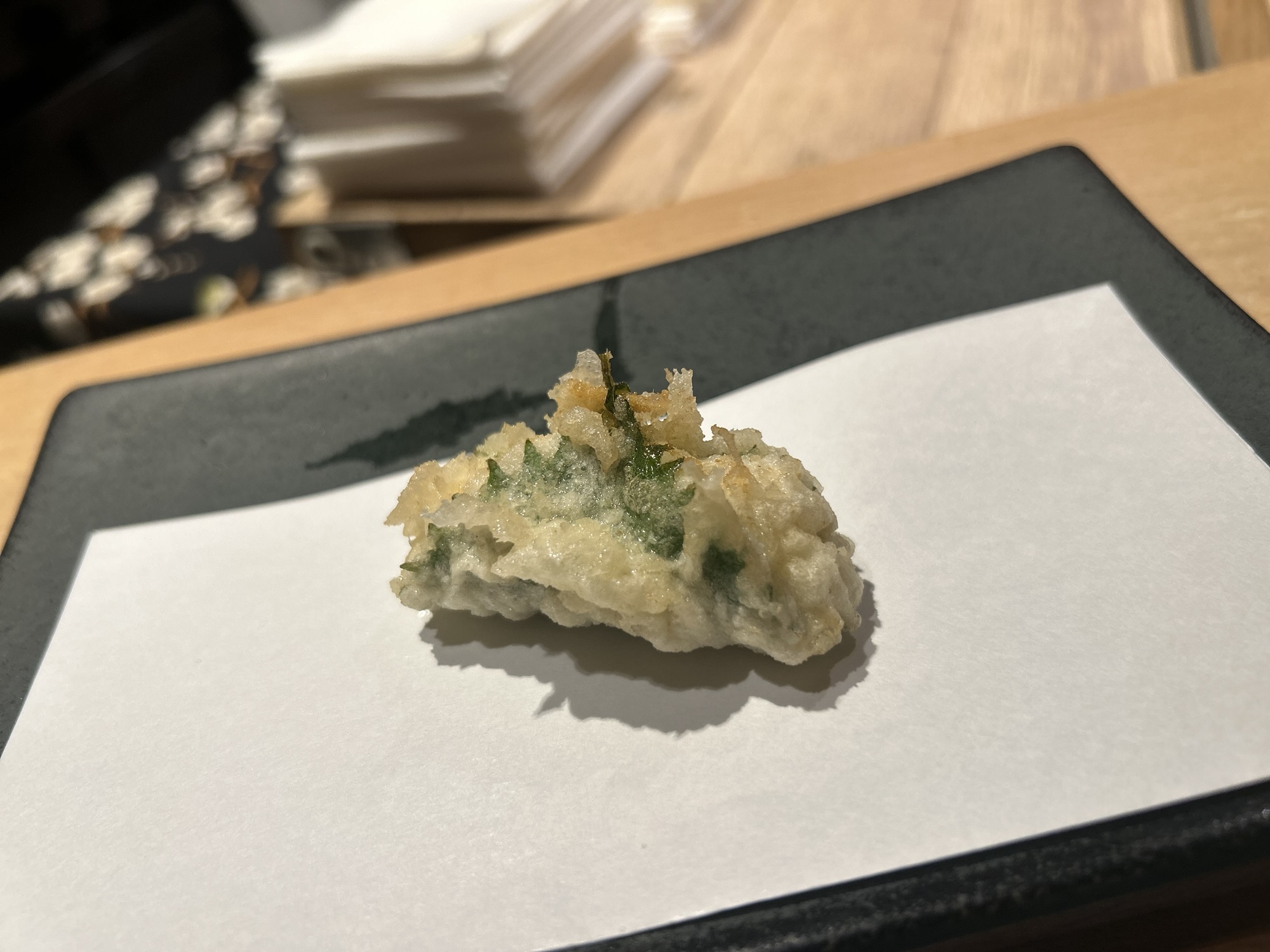代々木上原 喜わ 白エビの大葉巻き