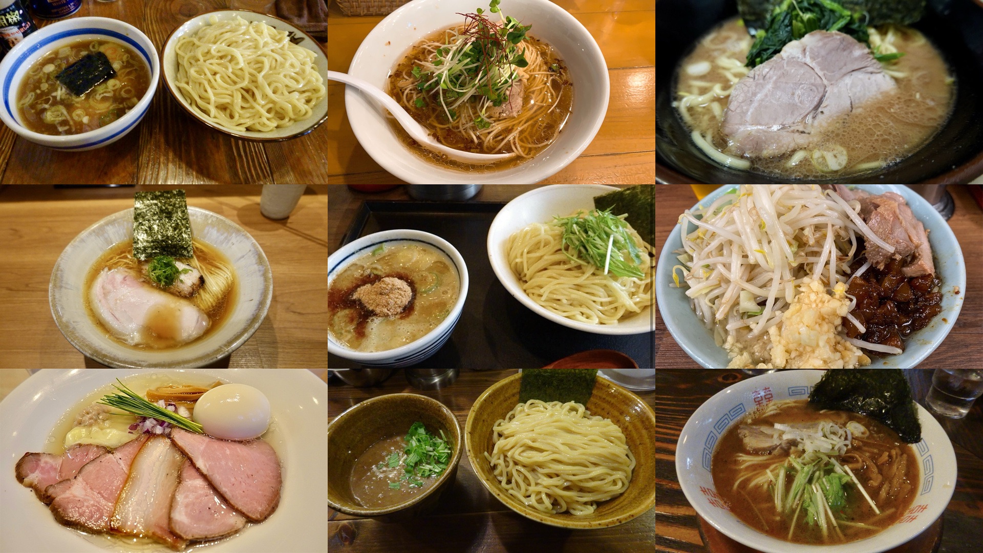 池袋 おすすめラーメンまとめ コラージュ写真