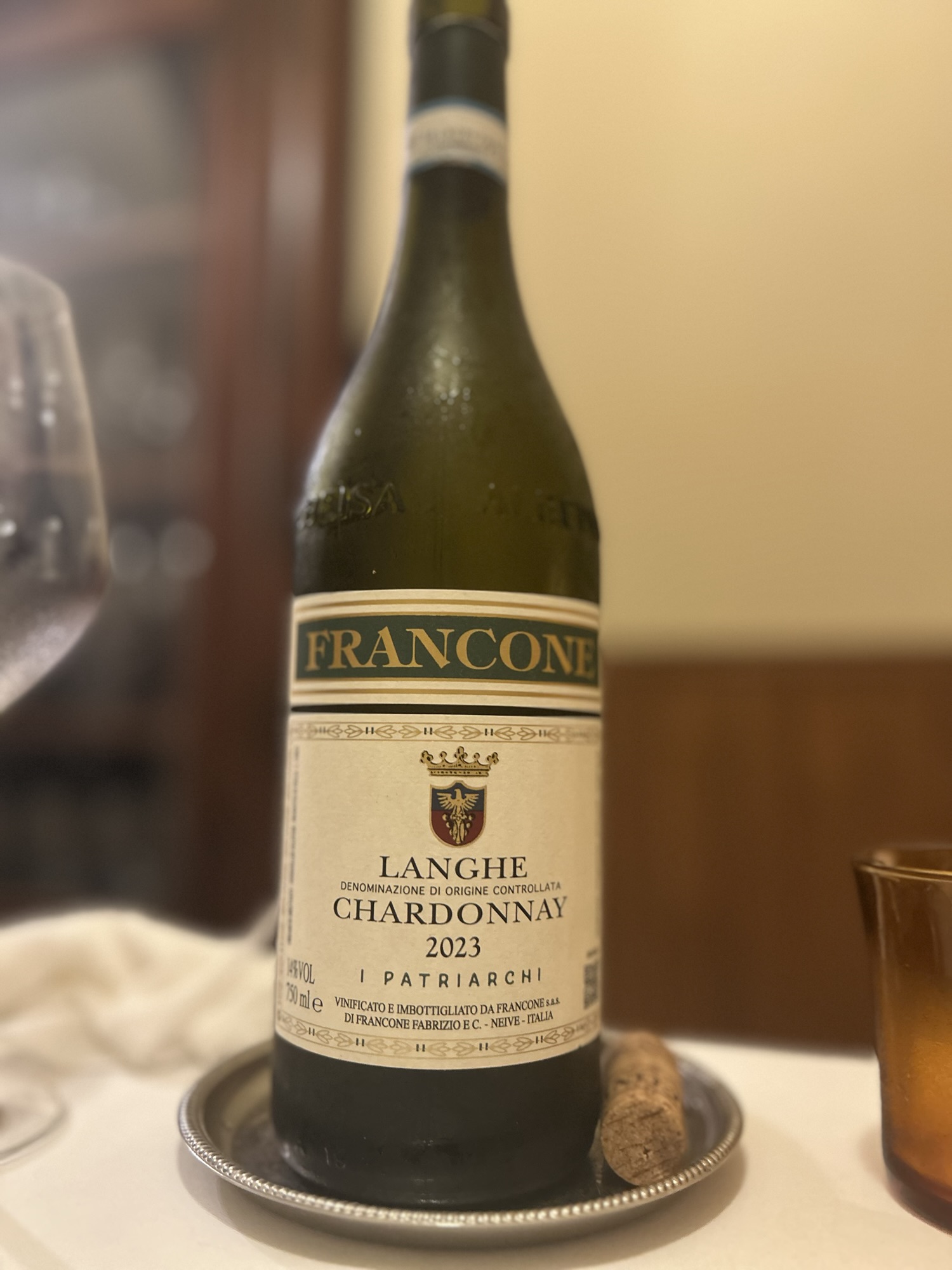 門前仲町 osteria Vecchio Stampo ワイン