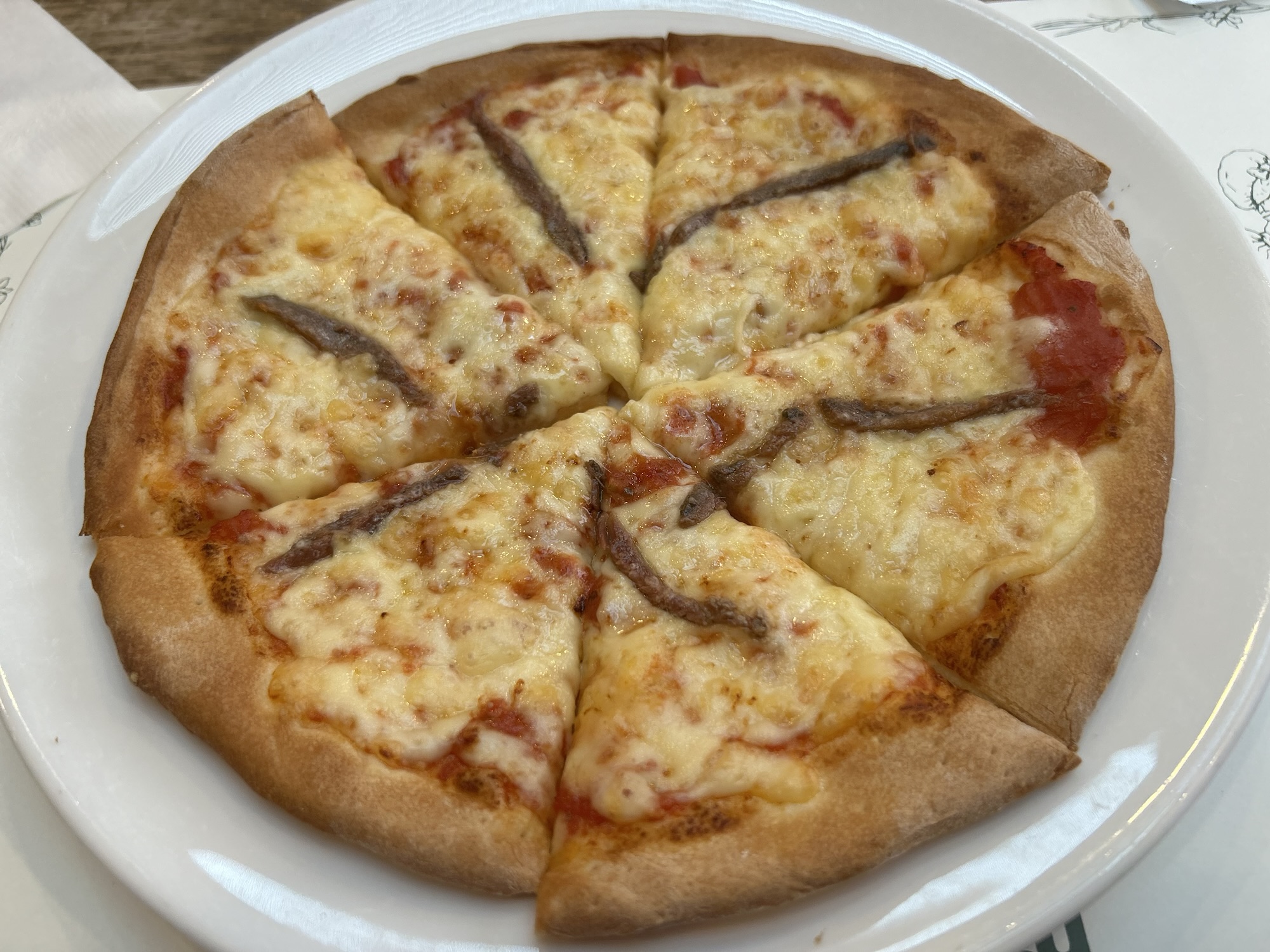 登戸 ヒッコリーファーム 登戸店 スカーリアさんのアンチョビ