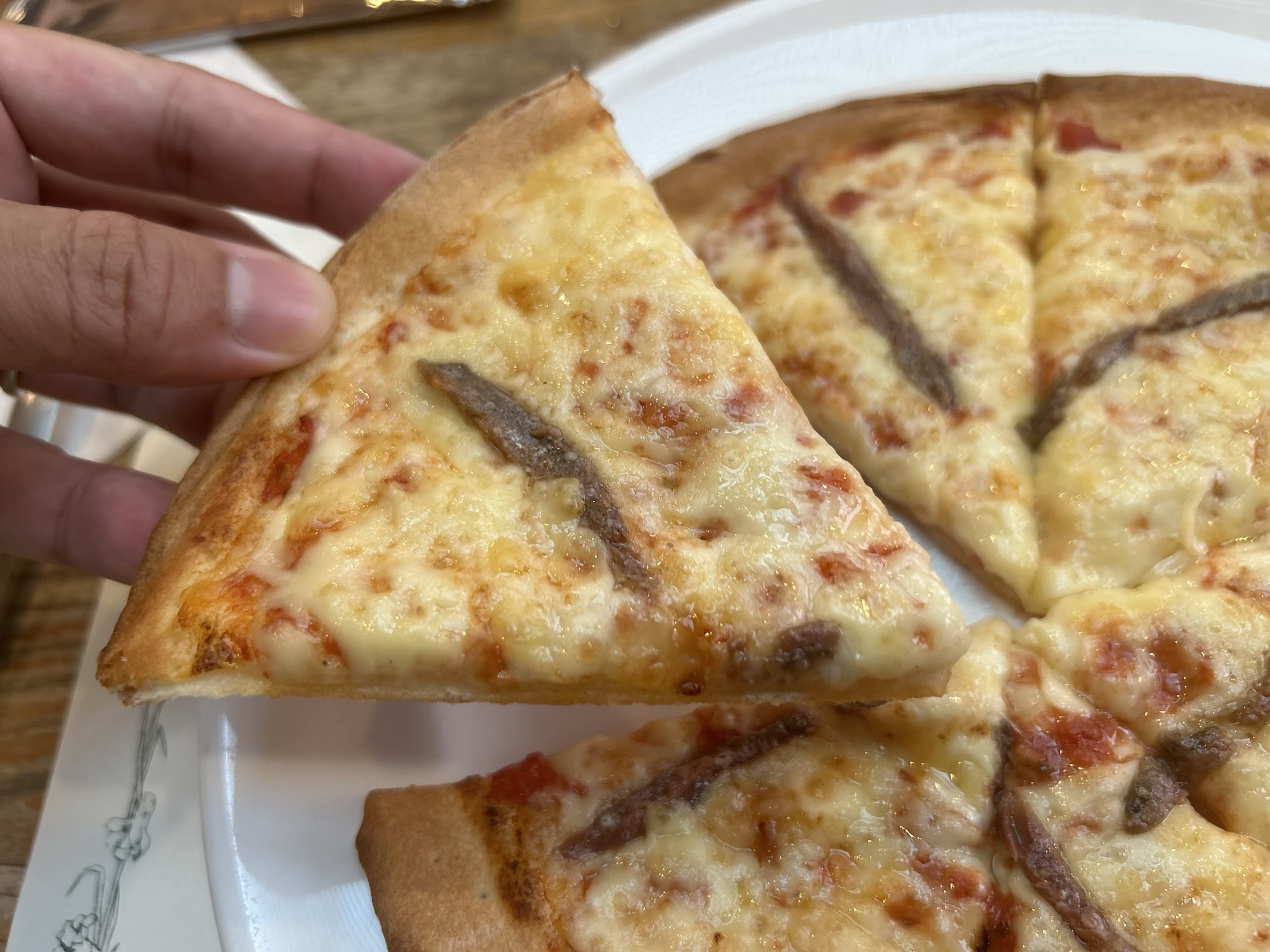 登戸 ヒッコリーファーム 登戸店 スカーリアさんのアンチョビ