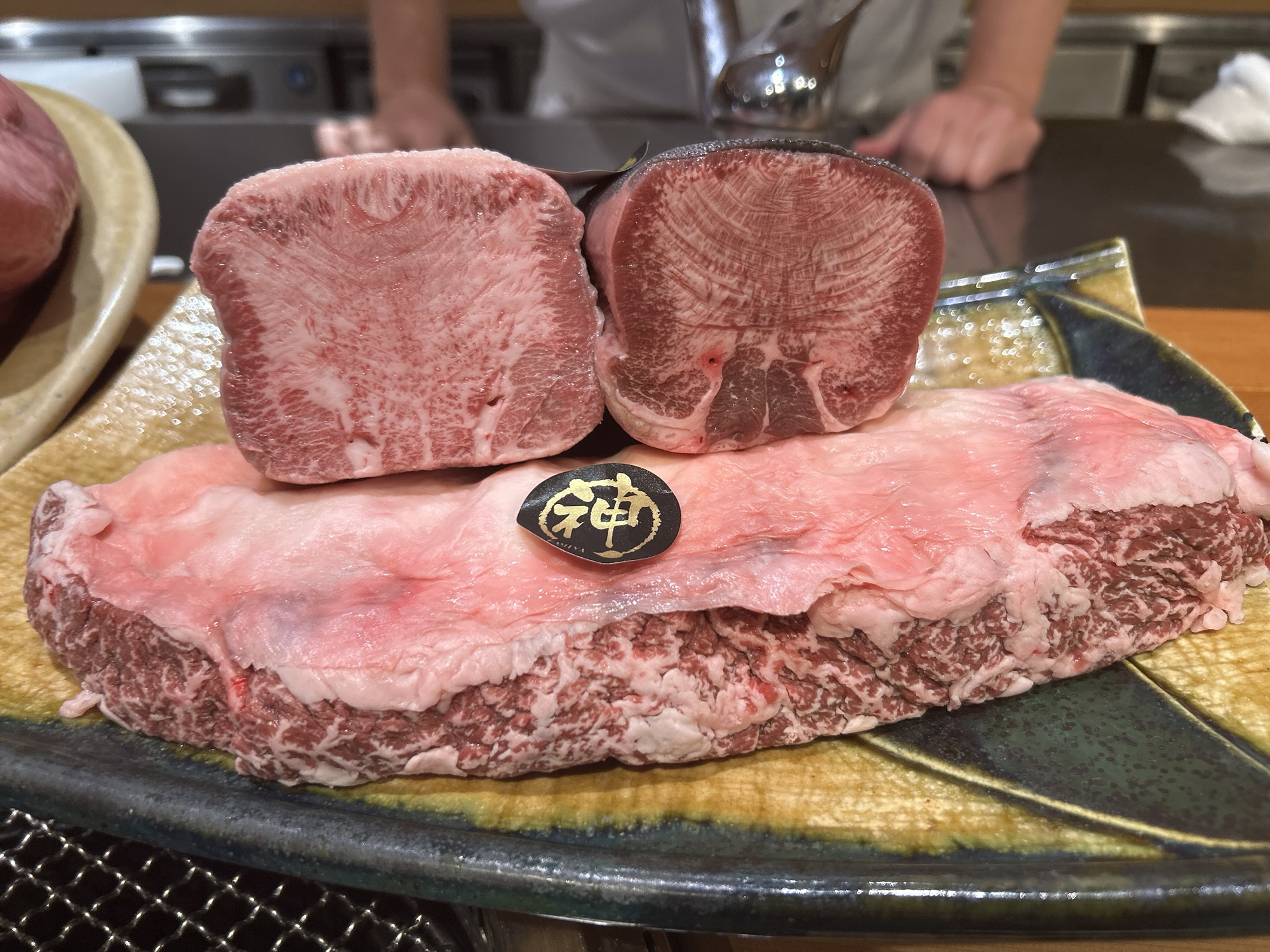 表参道 日本焼肉はせ川 表参道店 神谷商店のホルモン