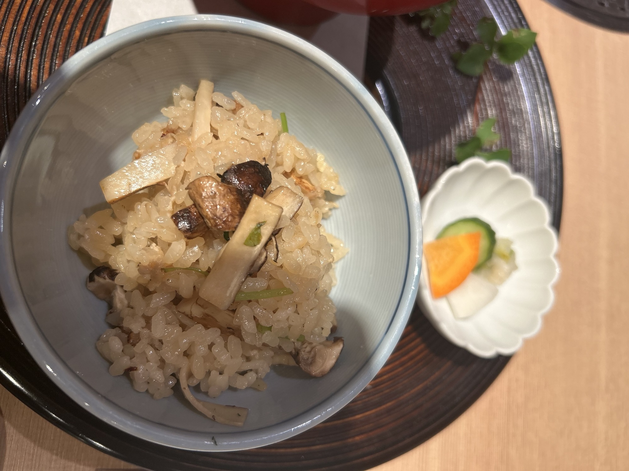 表参道 日本焼肉はせ川 表参道店 松茸の土鍋御飯