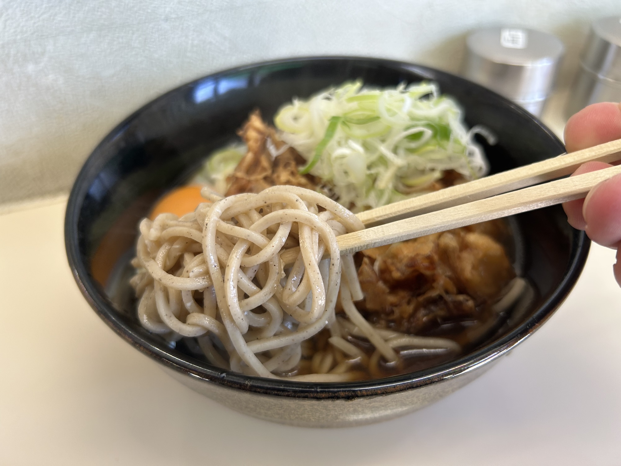 稲城長沼 なかむら 天玉そば