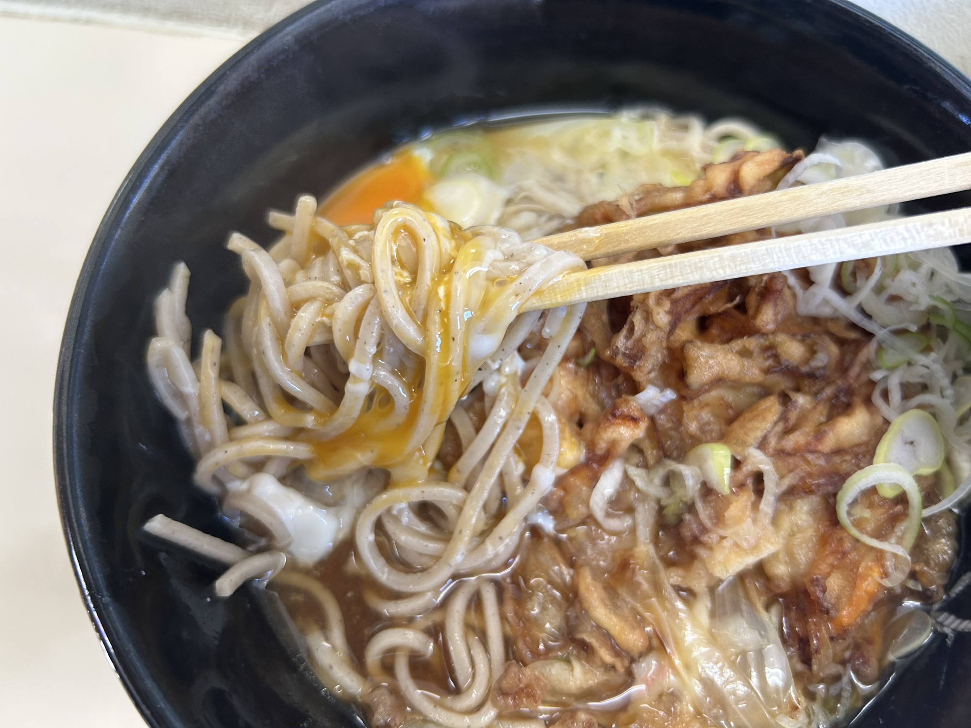 稲城長沼 なかむら 天玉そば