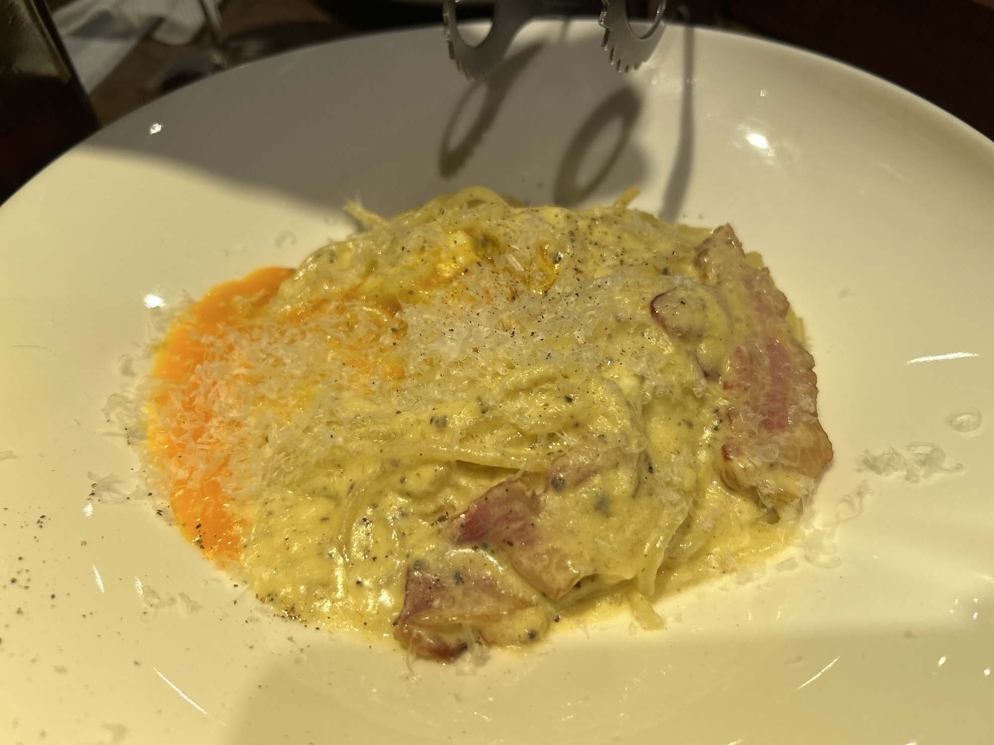町田 トラットリア&ピッツェリアDai町田本店 トリュフ香るカルボナーラ