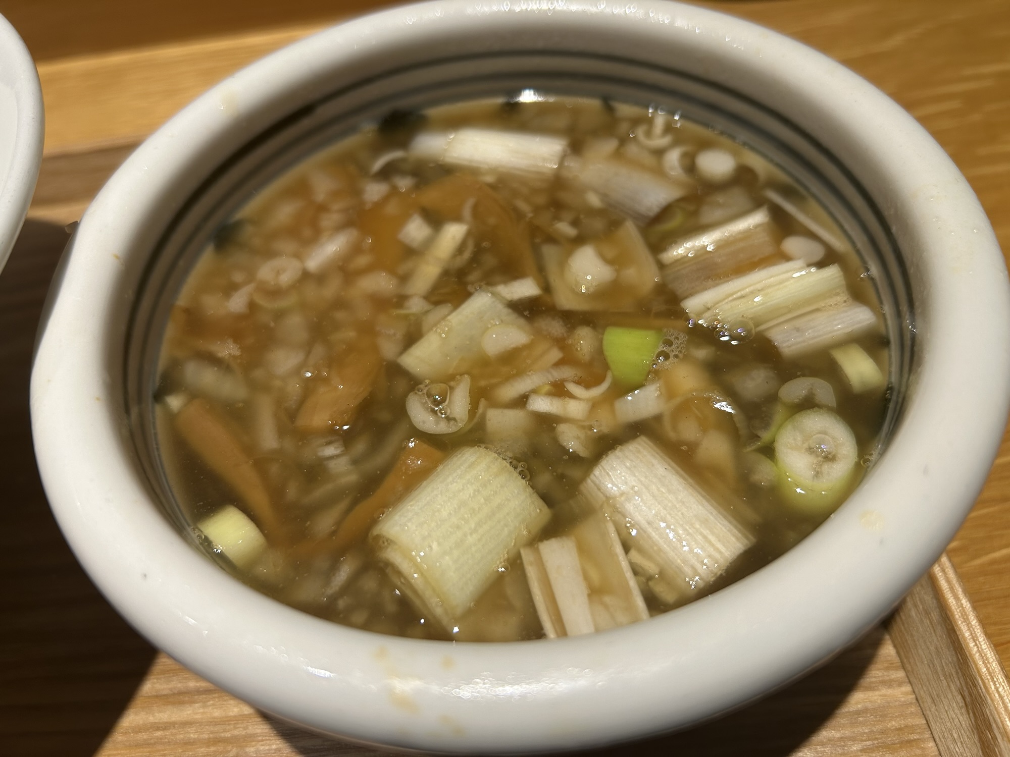 九段下 二階堂 醤油つけそば