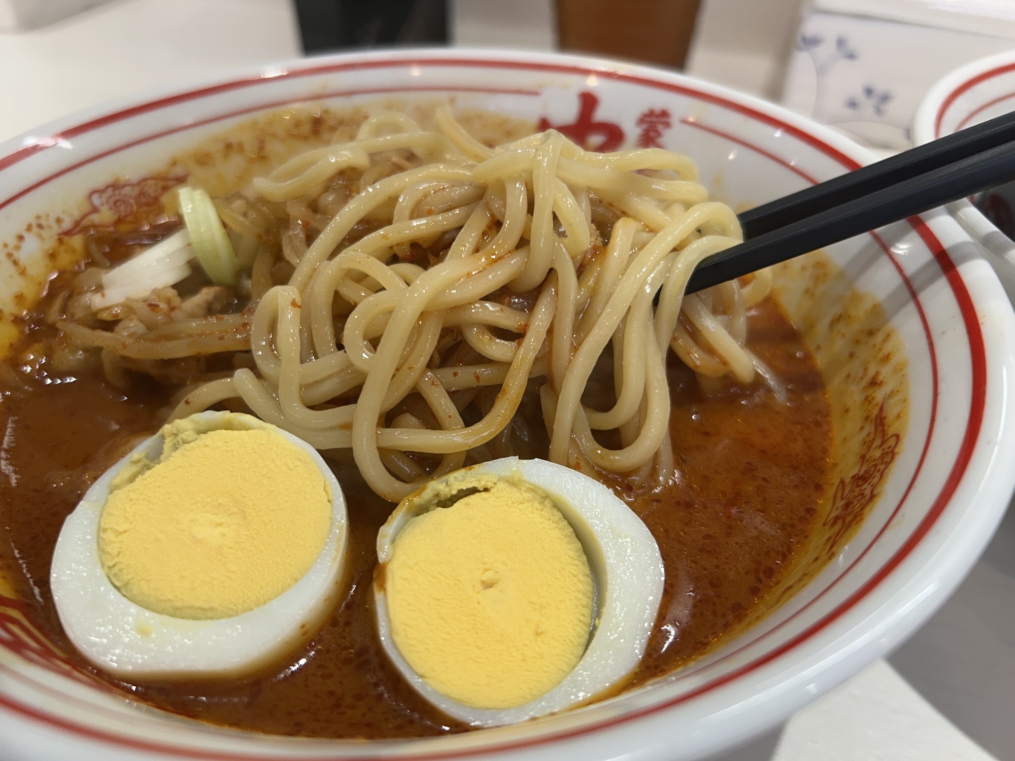 蒙古タンメン中本 冷し味噌卵麺