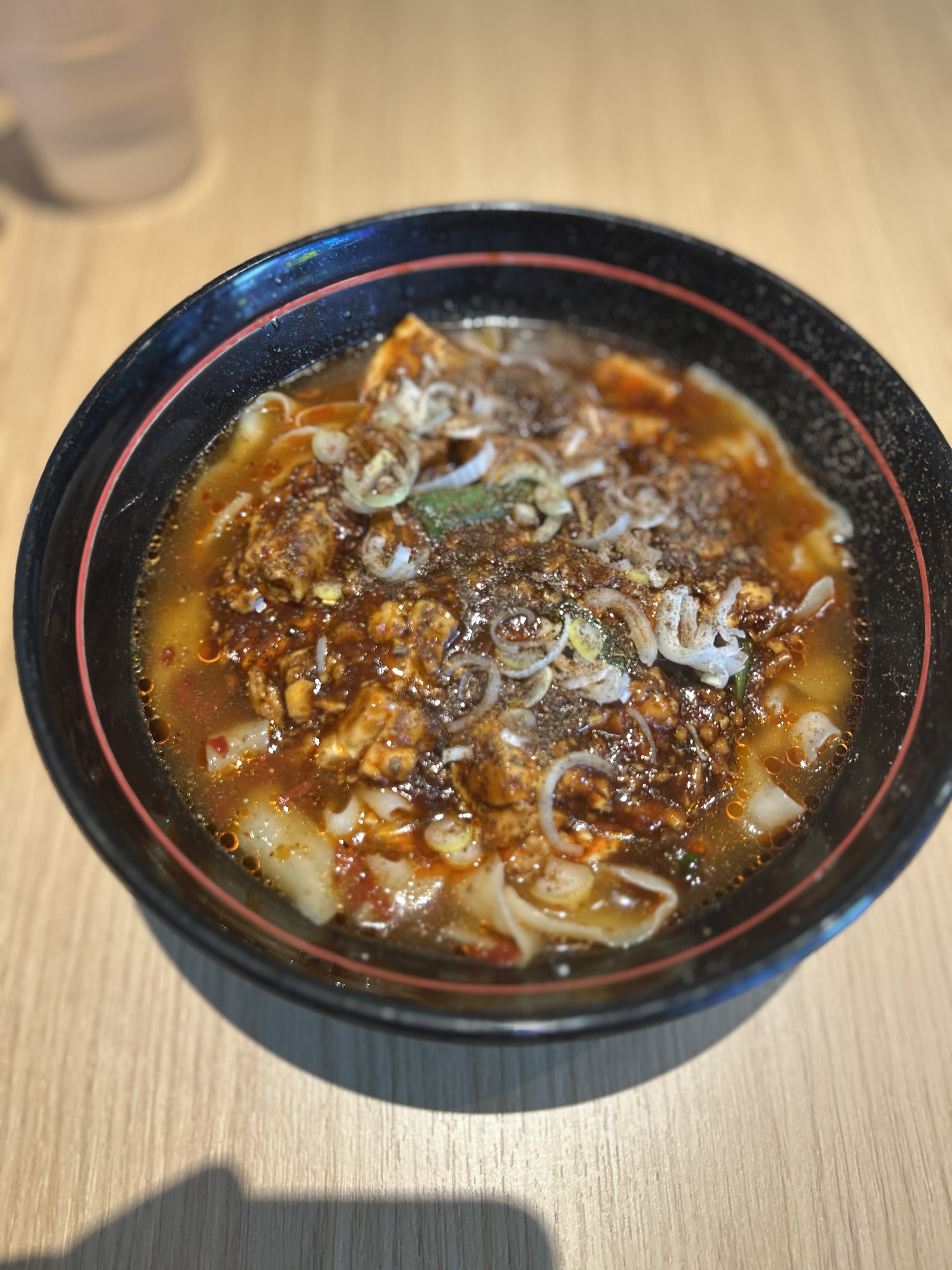 向ヶ丘遊園 中華料理 文昌 麻婆豆腐ラーメン
