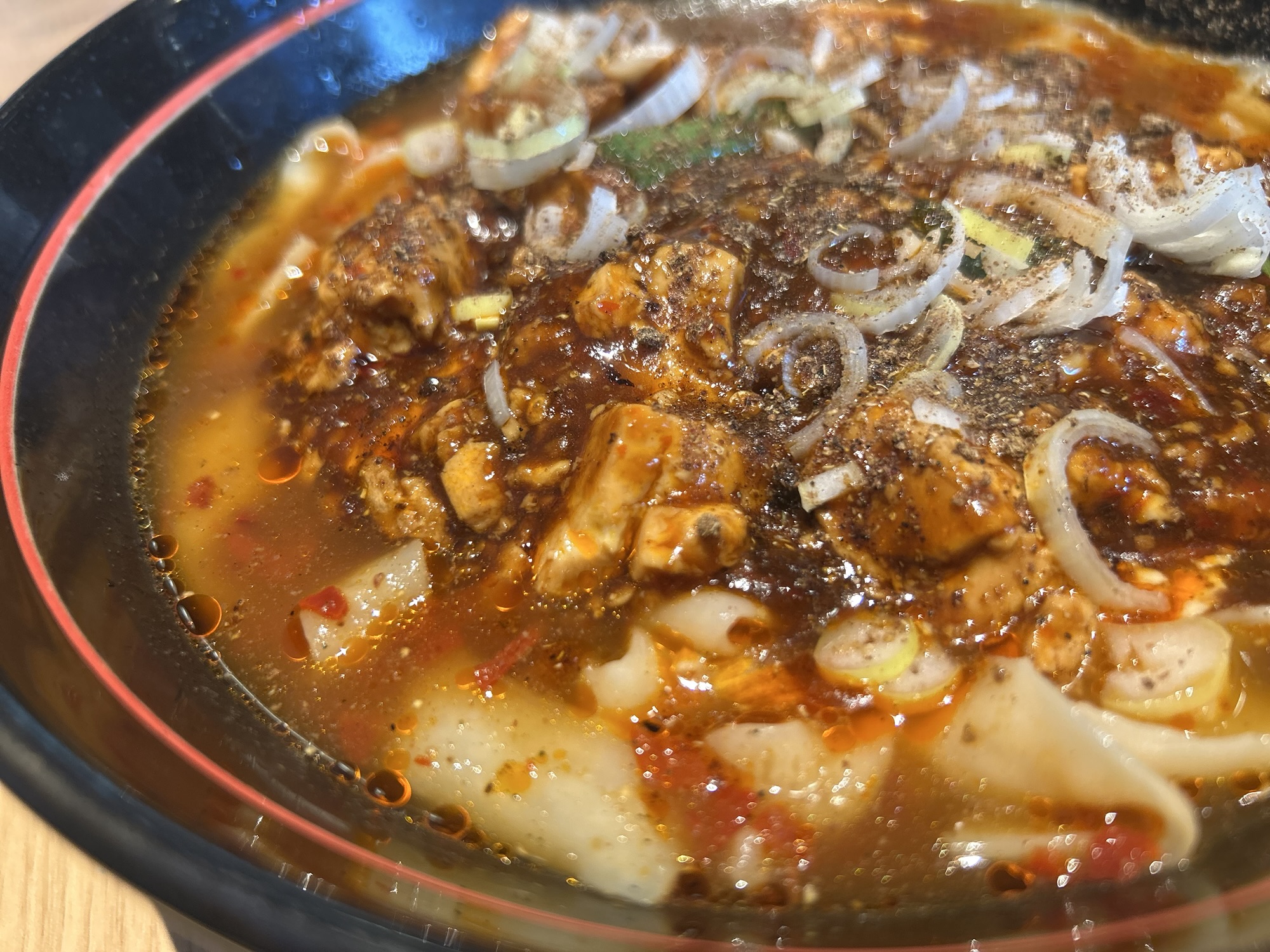 向ヶ丘遊園 中華料理 文昌 麻婆豆腐ラーメン