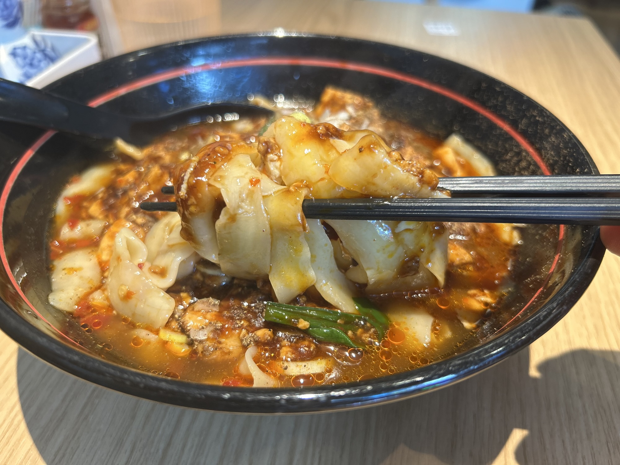 向ヶ丘遊園 中華料理 文昌 麻婆豆腐ラーメン