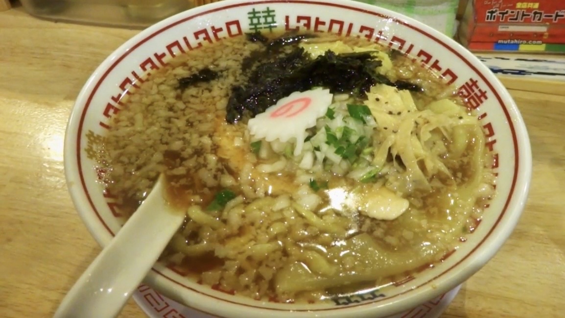 国分寺 中華そば ムタヒロ 1号店 ワハハ煮干しそば