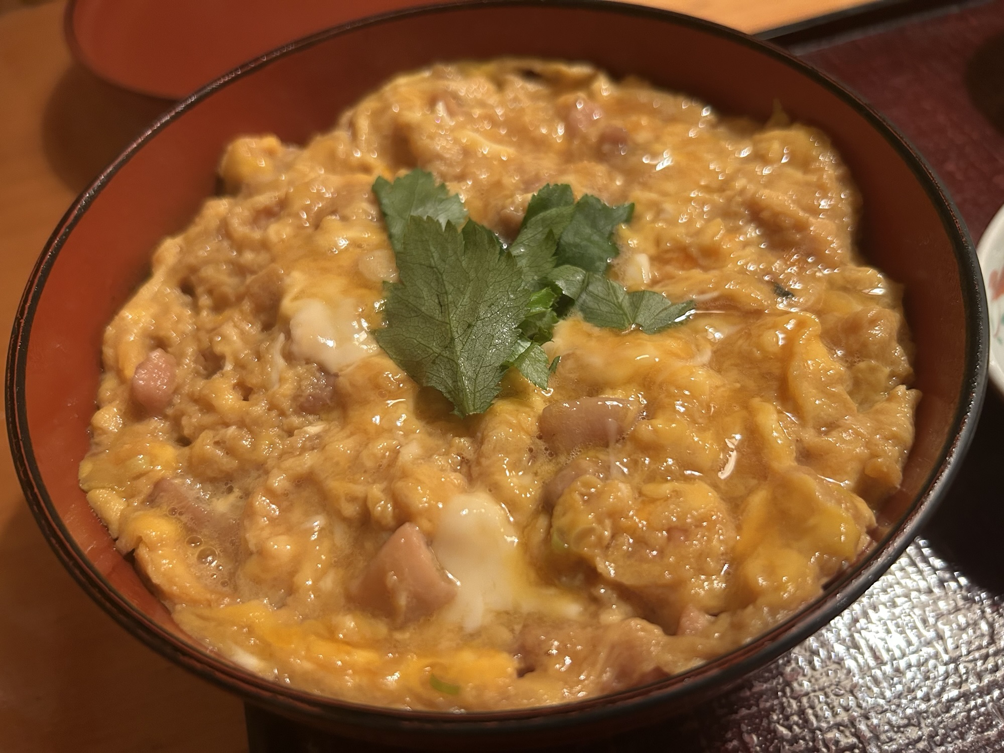 神楽坂 鳥茶屋 別亭 親子丼