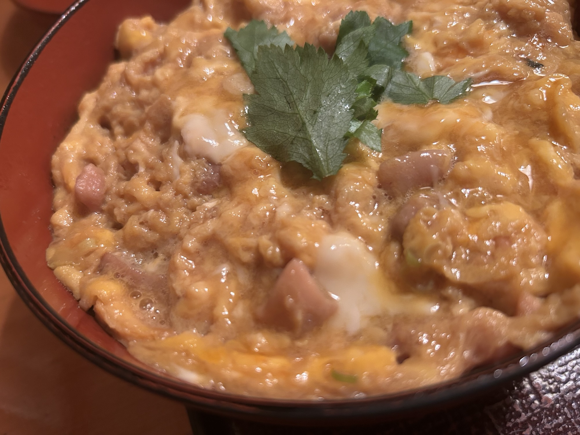 神楽坂 鳥茶屋 別亭 親子丼