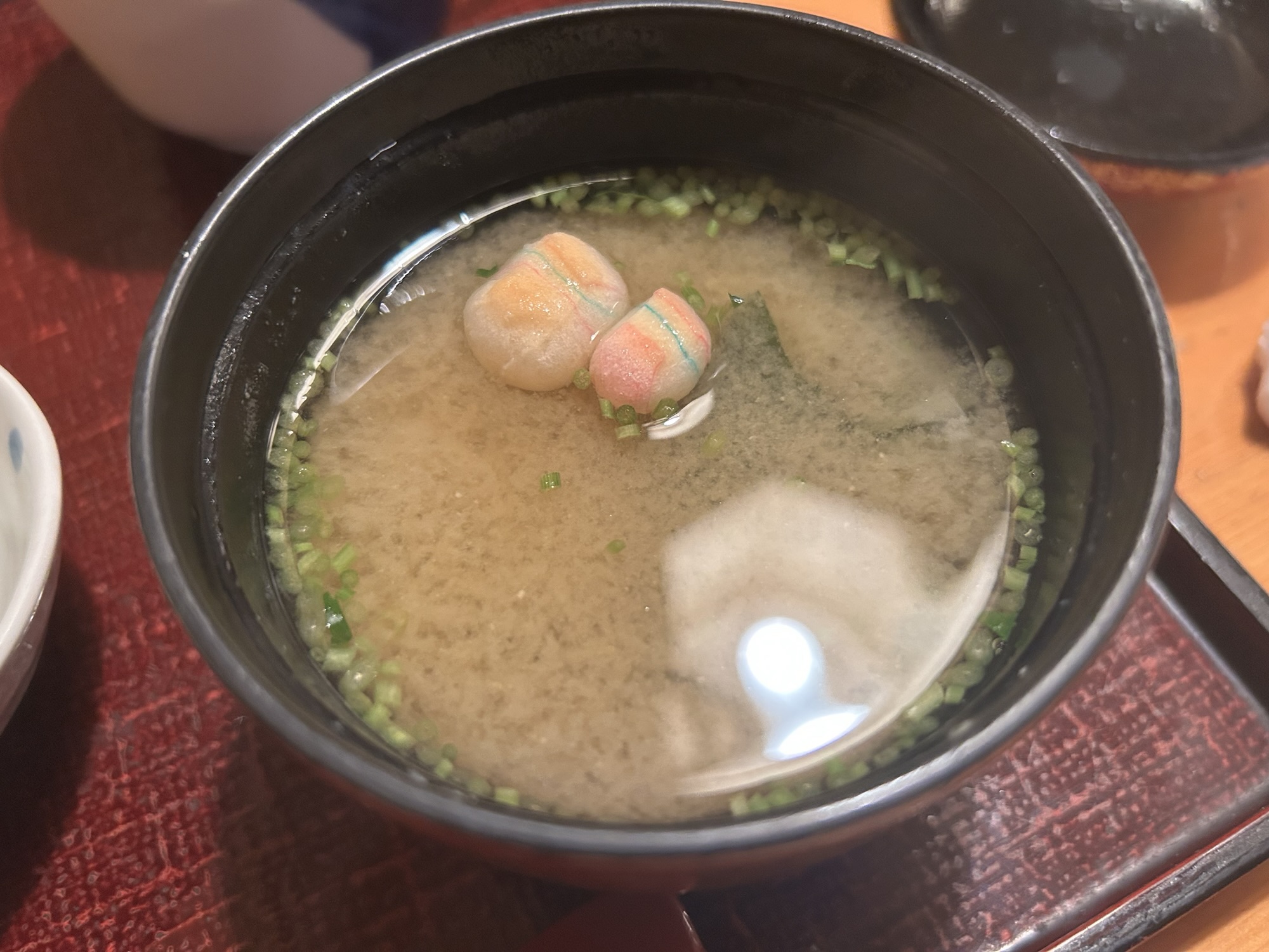 神楽坂 鳥茶屋 別亭 味噌汁