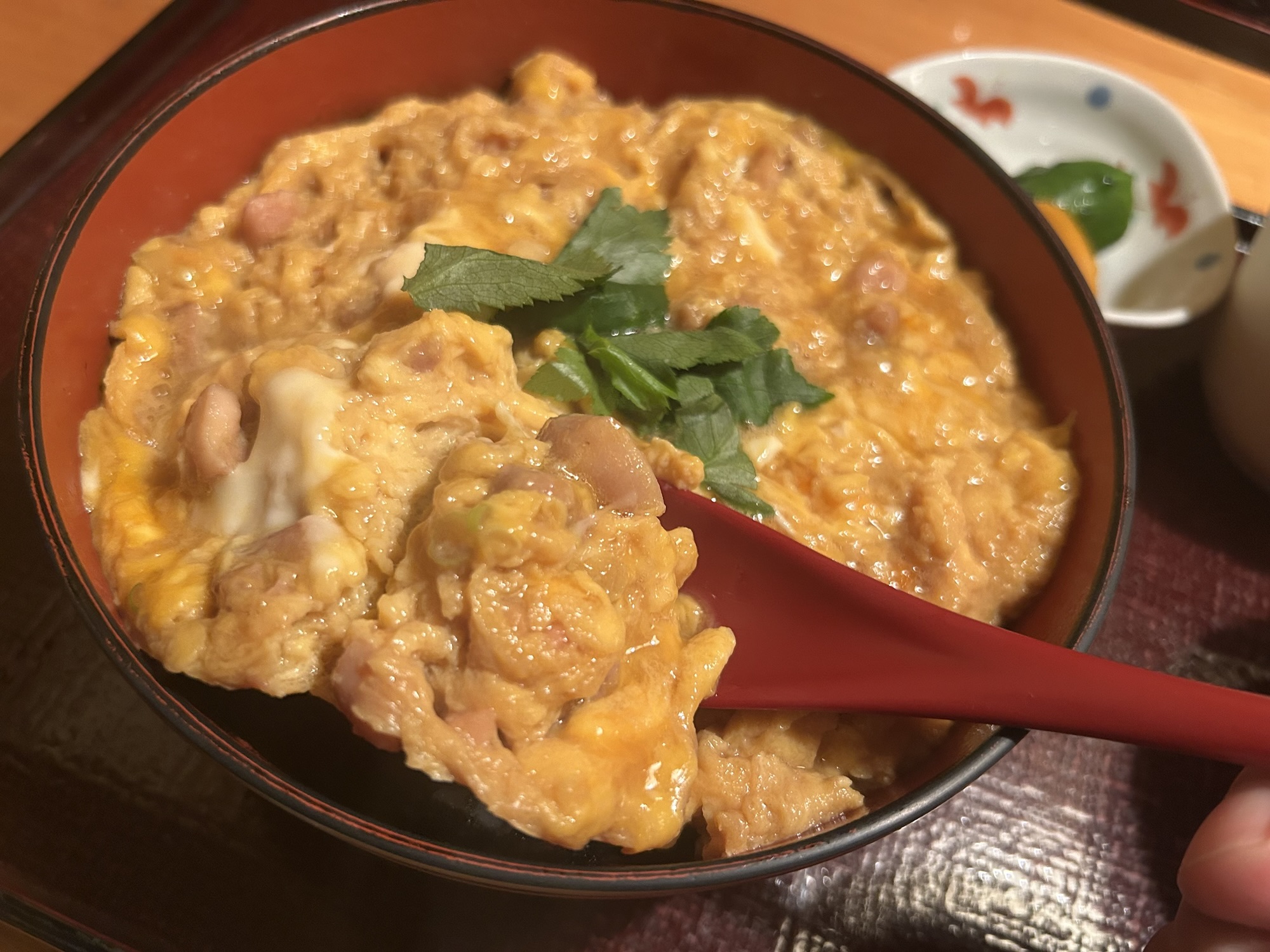 神楽坂 鳥茶屋 別亭 親子丼