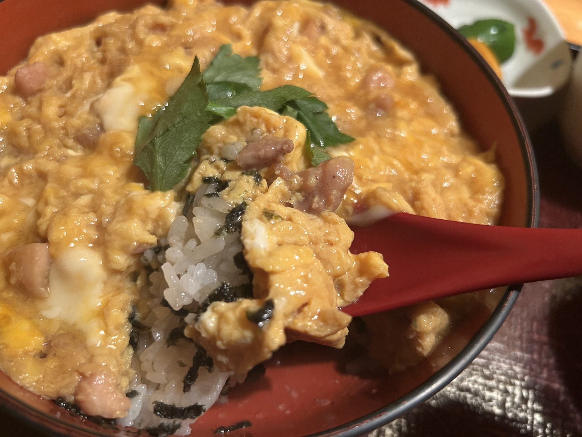 神楽坂 鳥茶屋 別亭 親子丼