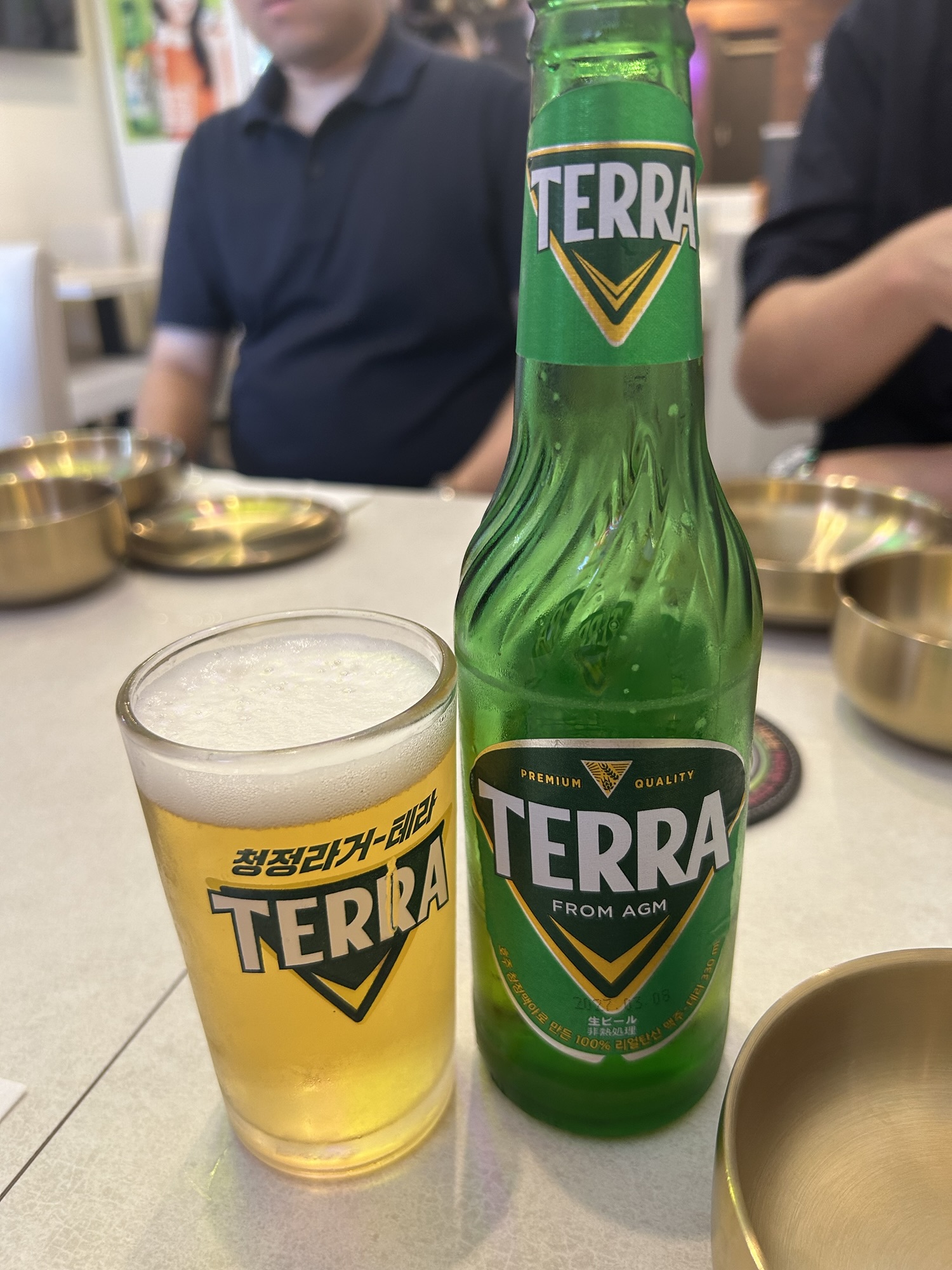 鶴橋 韓国食堂 コッコマリ ビール