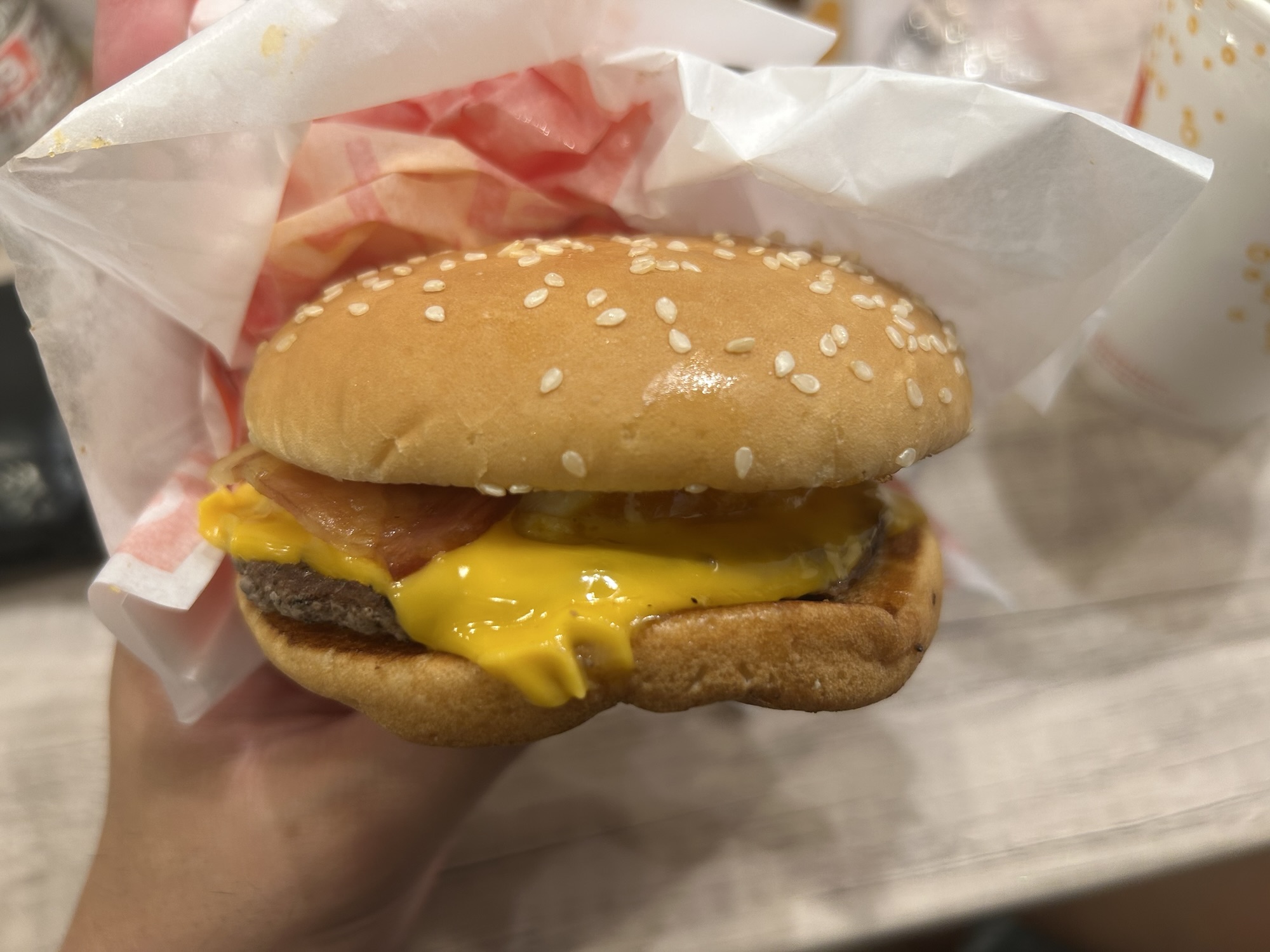 マクドナルド チーズ月見
