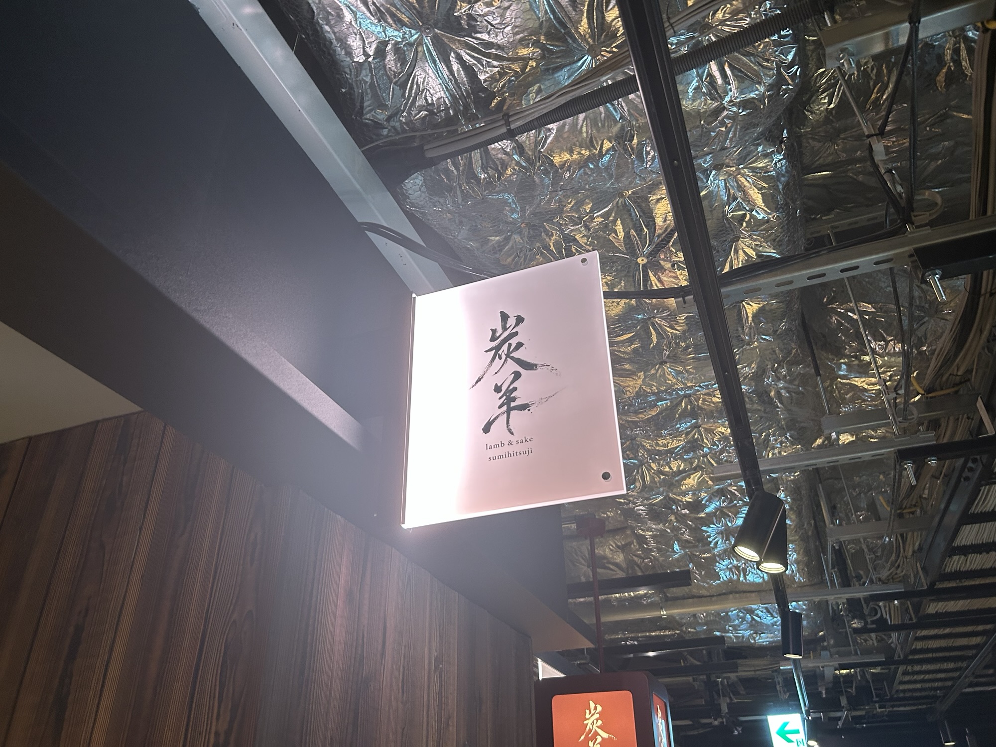 東京駅 炭羊 Lamb & Sake 外観