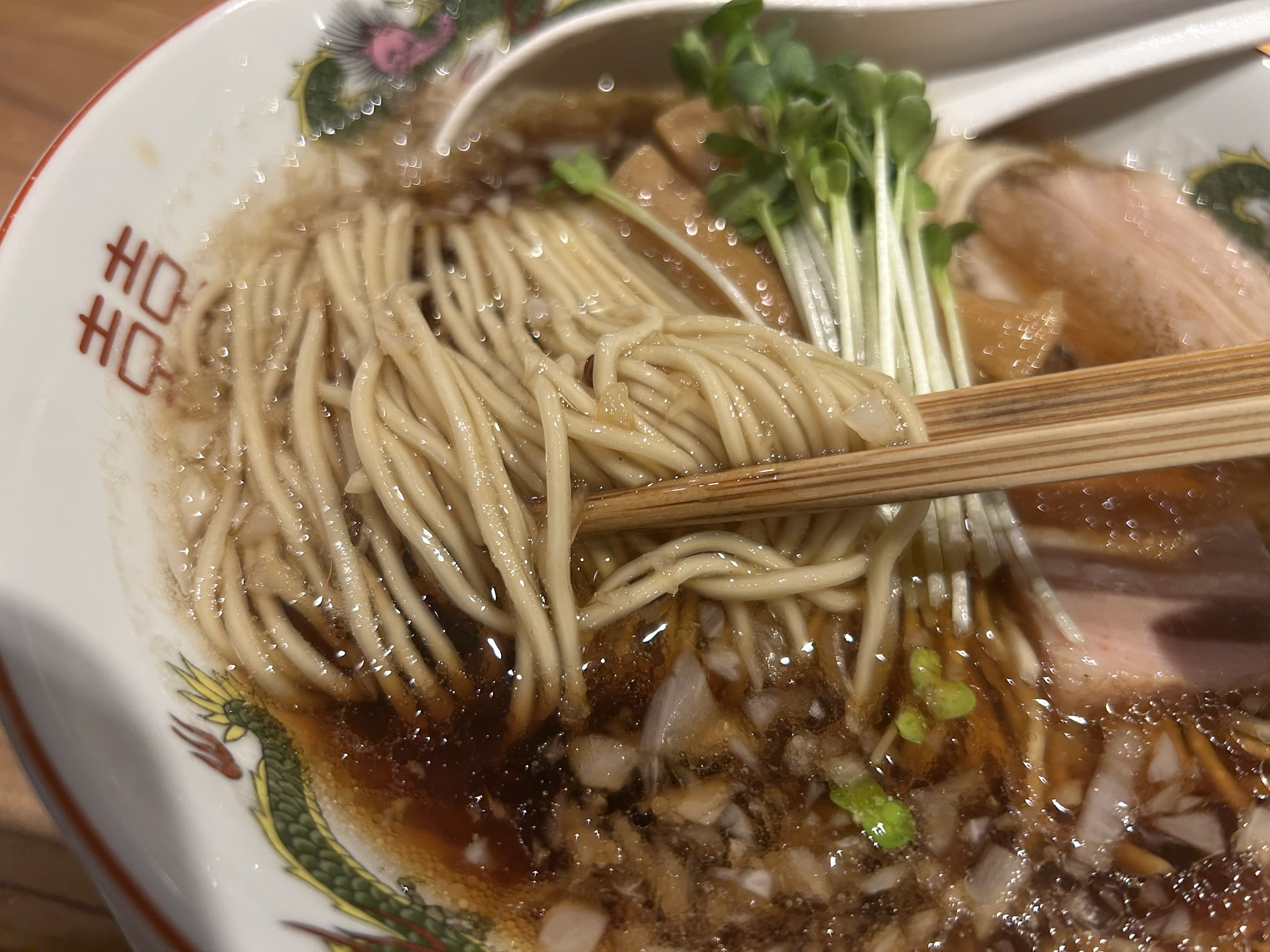 調布市 中華そば 国領大門 醤油ラーメン