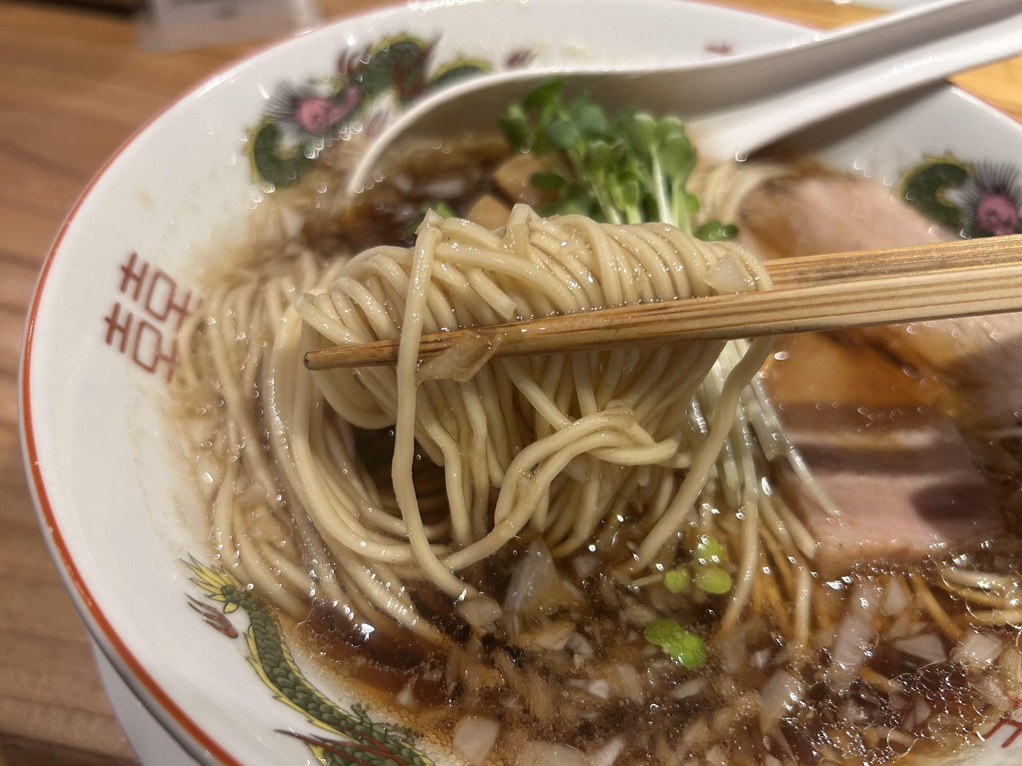 調布市 中華そば 国領大門 醤油ラーメン