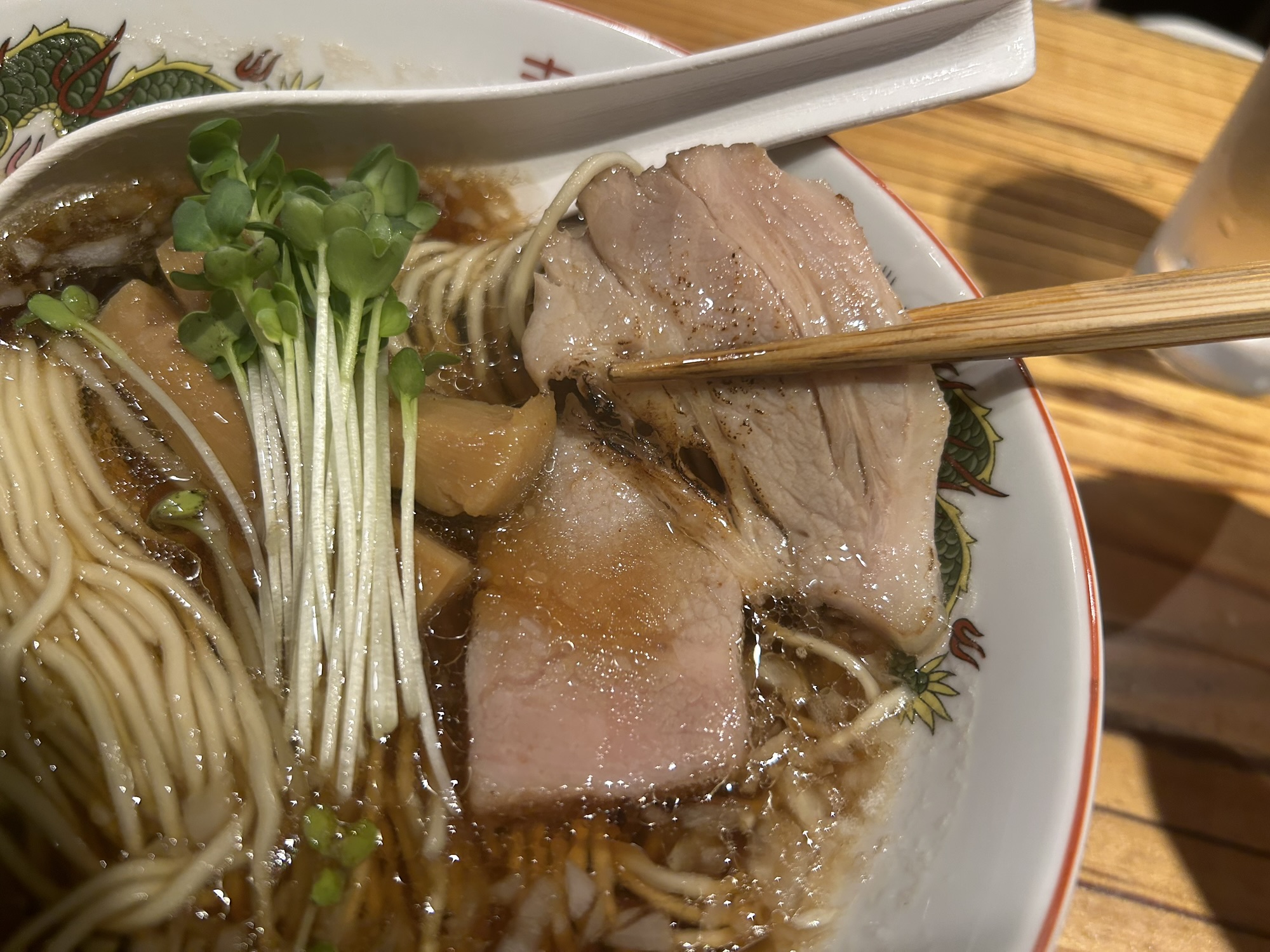 調布市 中華そば 国領大門 醤油ラーメン