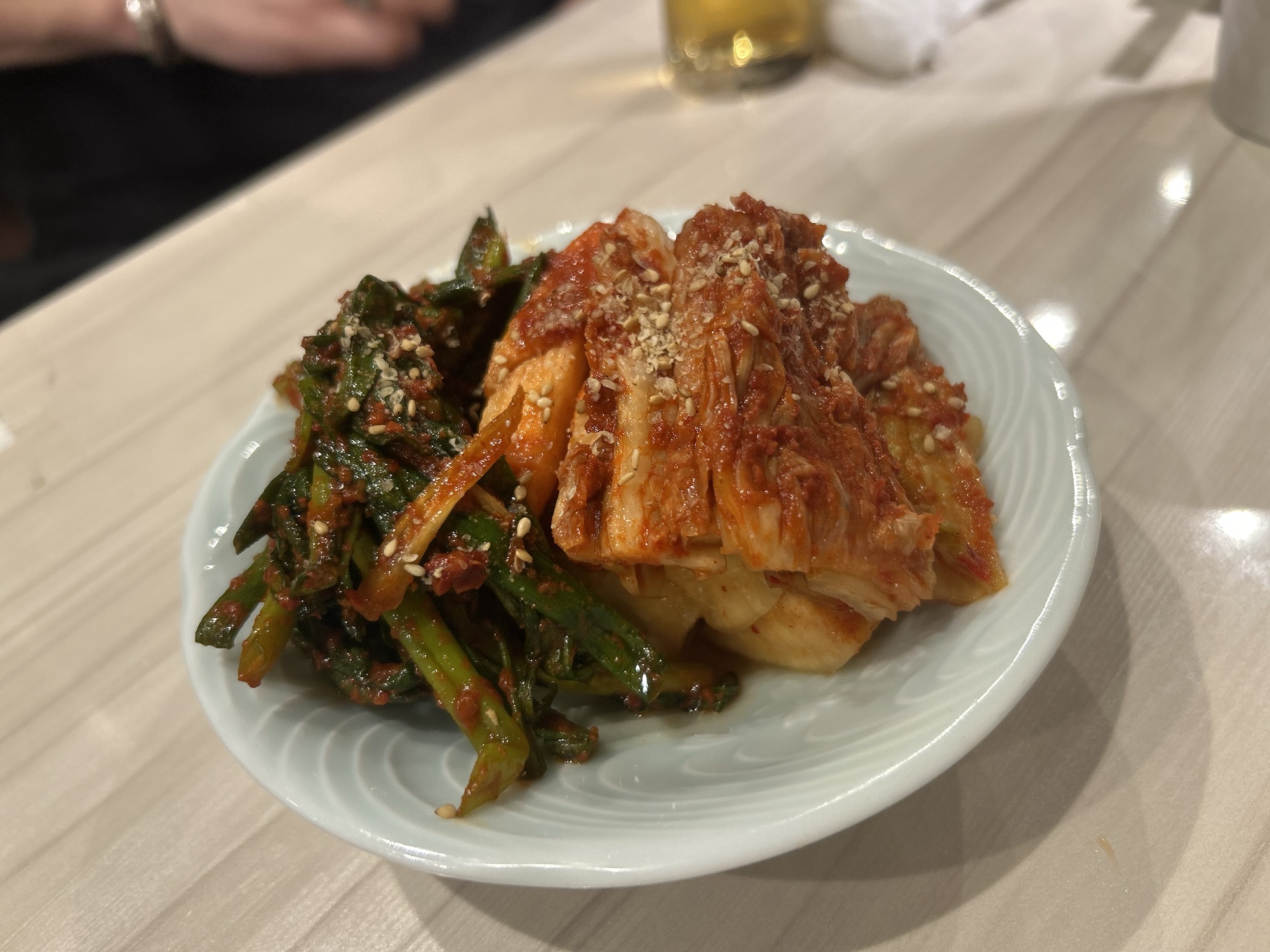 焼肉 三宝苑 中野 キムチ