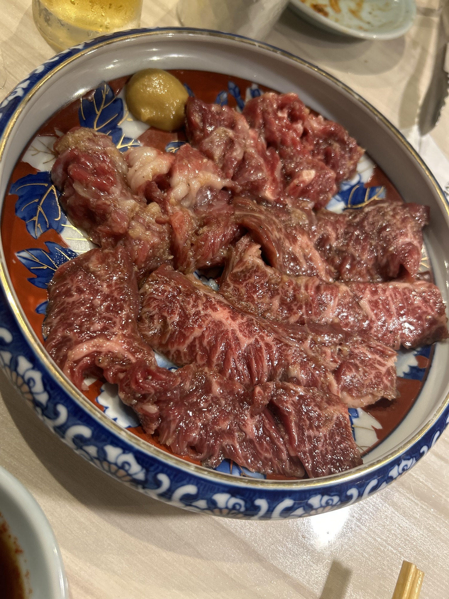 焼肉 三宝苑 中野 ハラミ テール