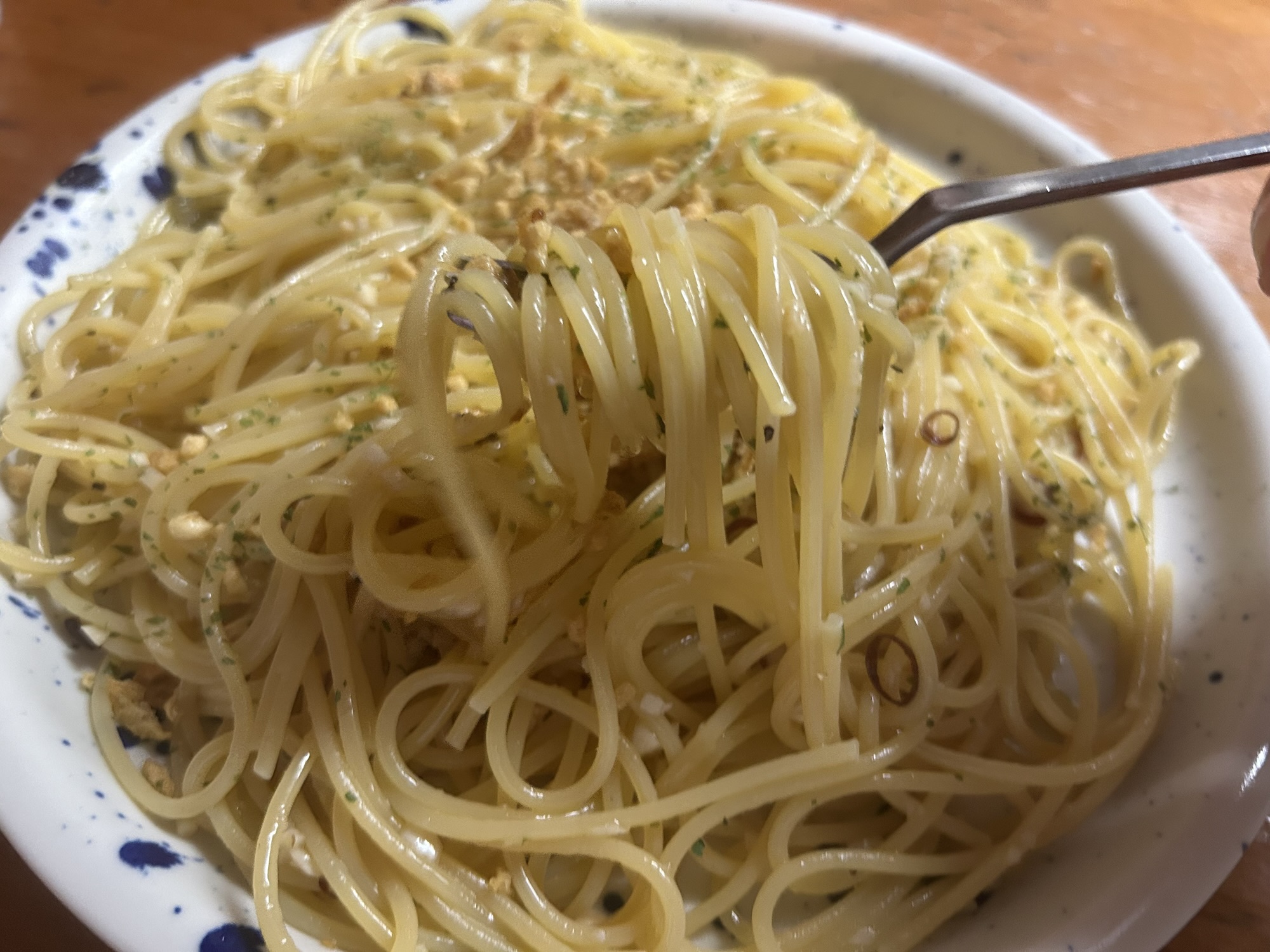 登戸 五線紙 ペペロンチーノ
