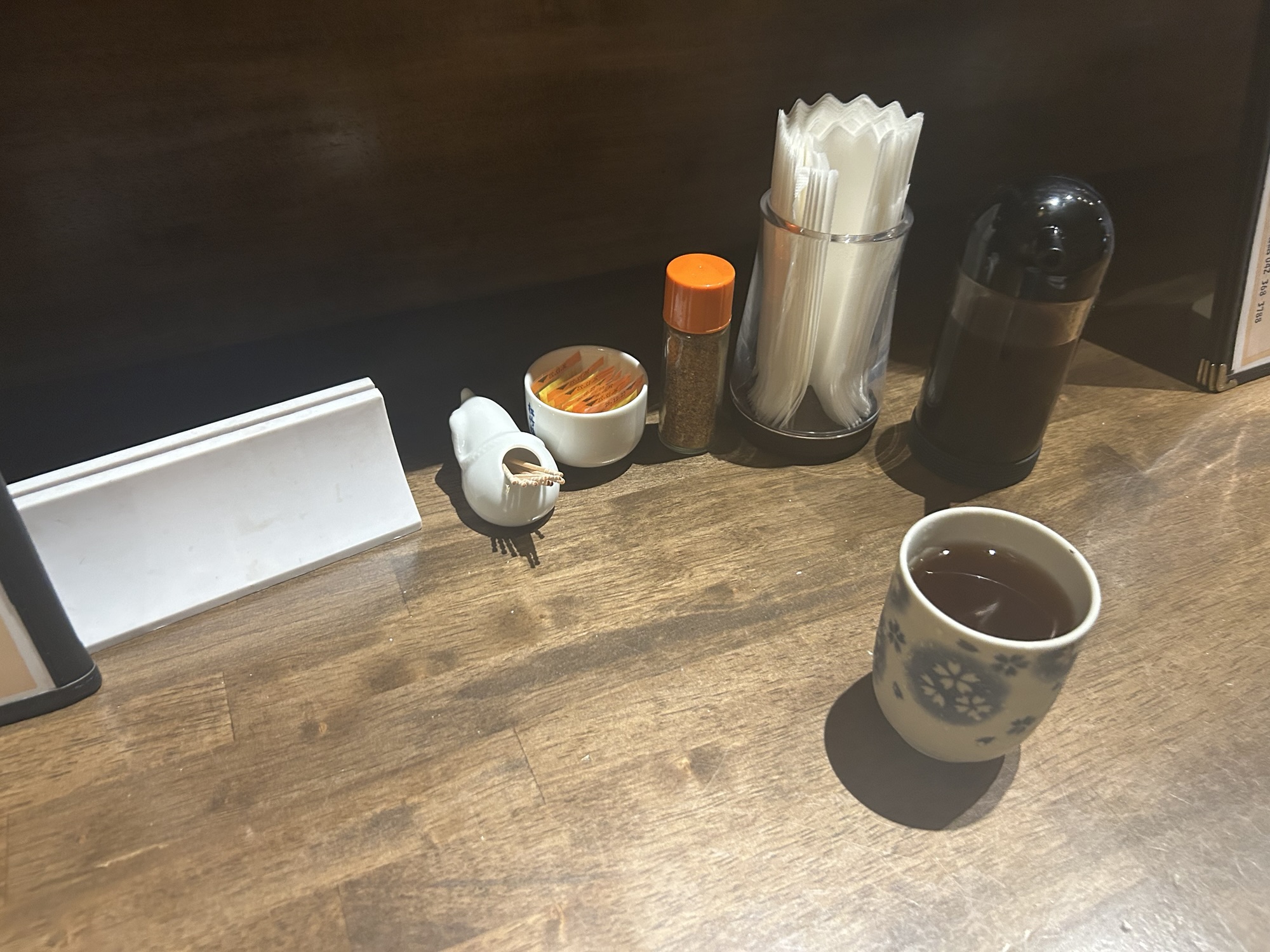 府中 とんかつ山下 カウンター