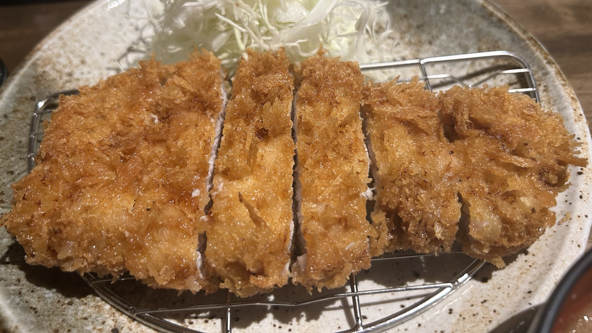 府中 とんかつ山下 岩中豚ロースカツ定食