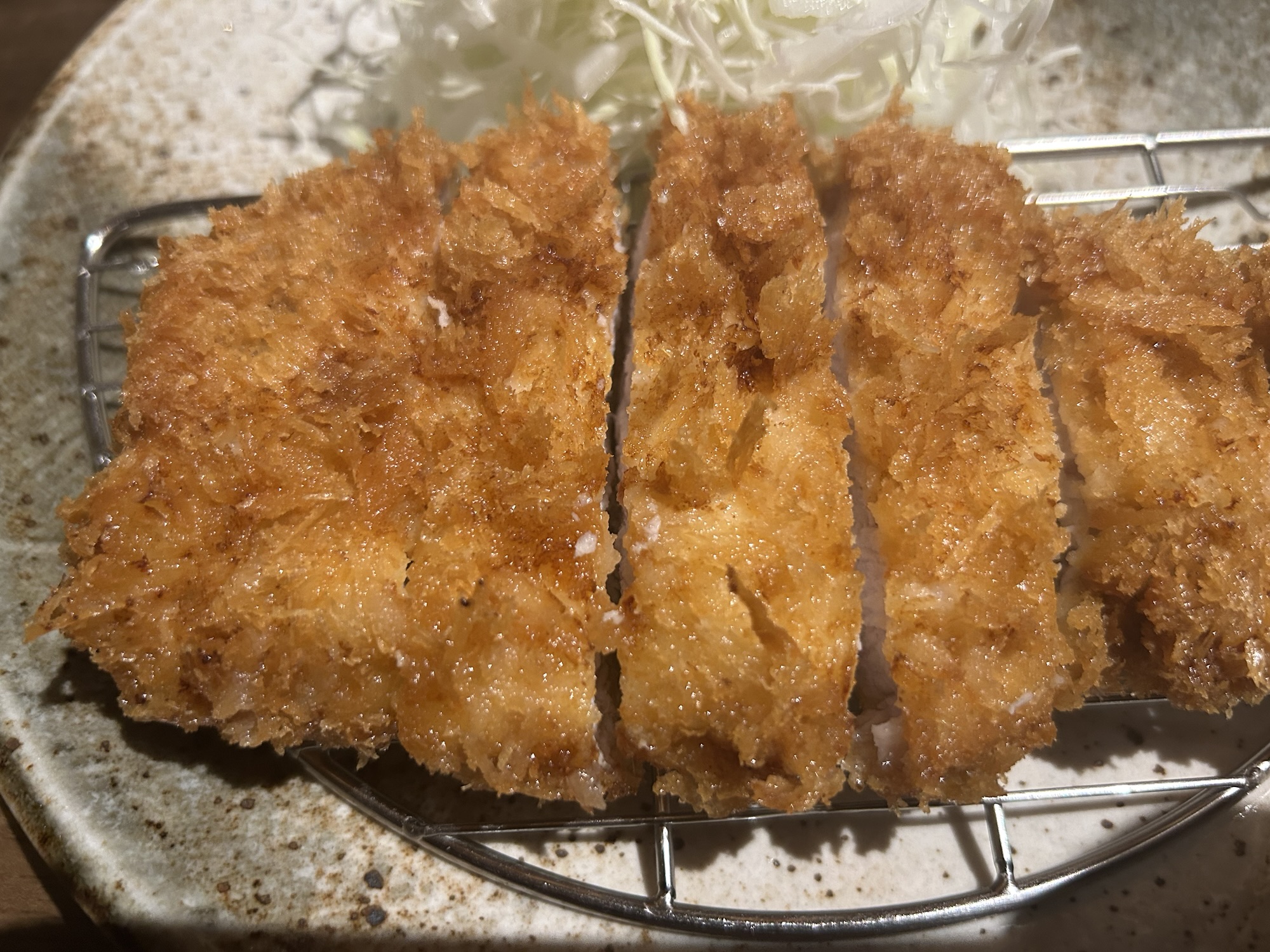 府中 とんかつ山下 岩中豚ロースカツ定食