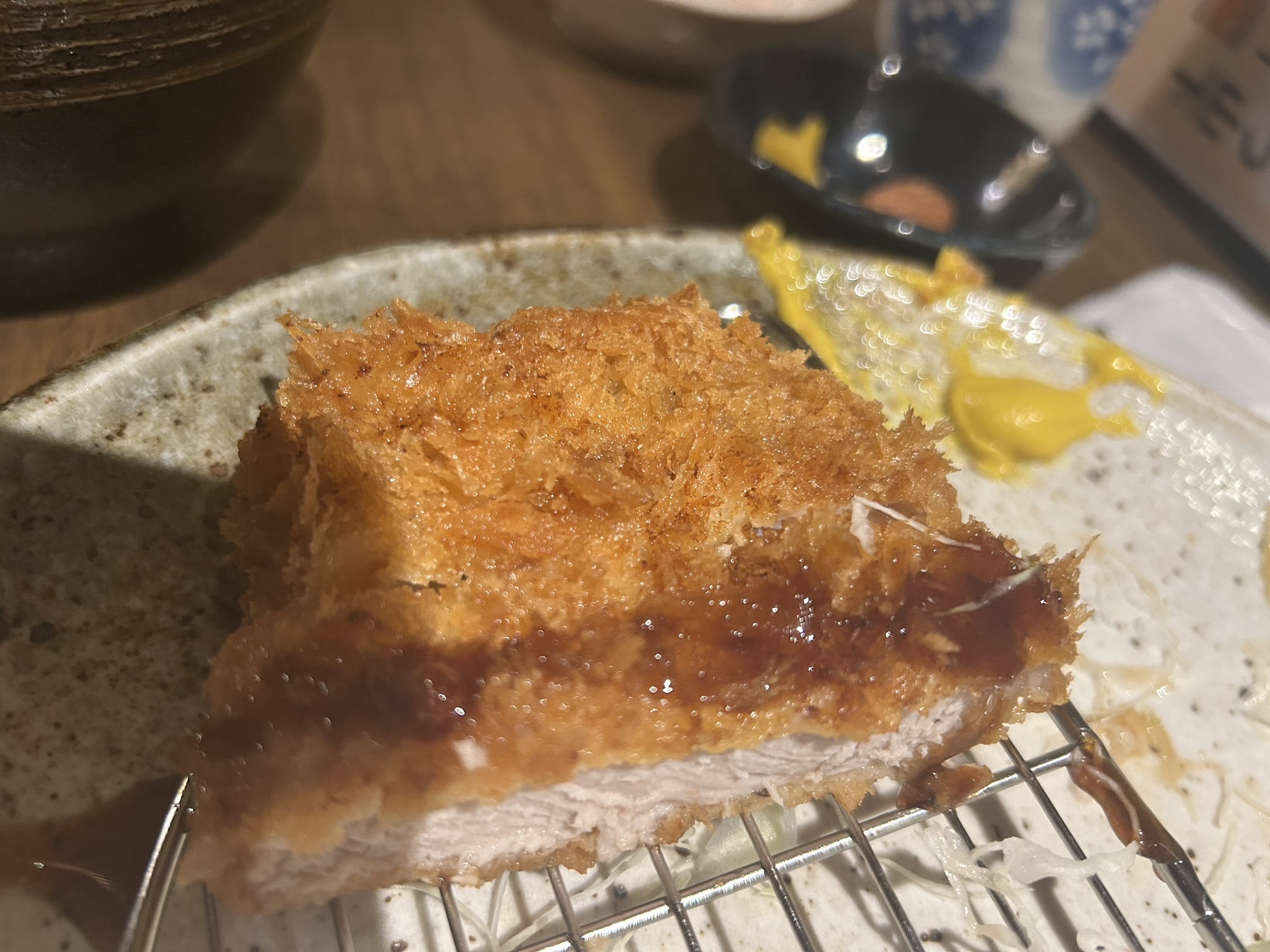 府中 とんかつ山下 岩中豚ロースカツ定食