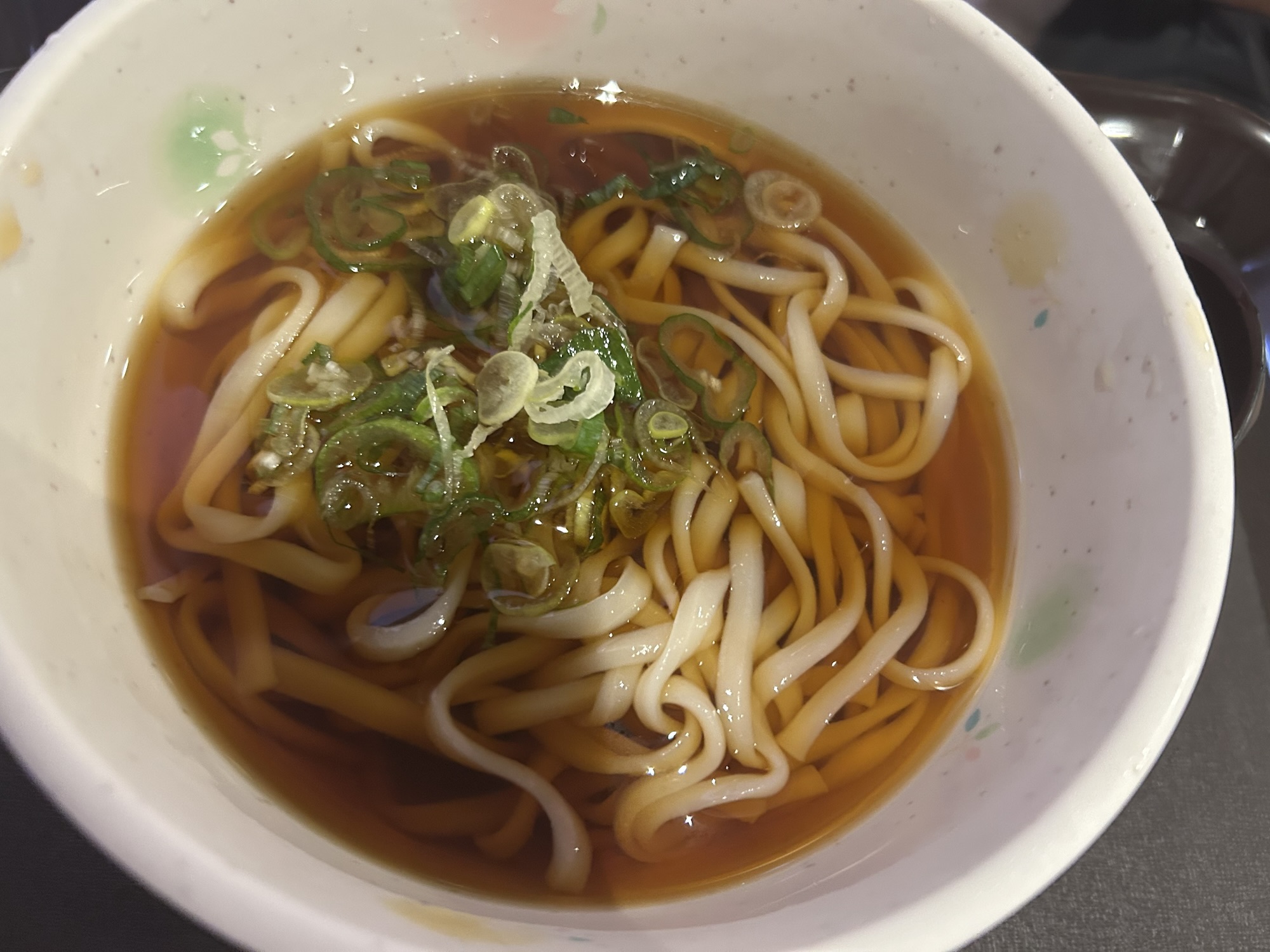 横川SA上り 峠の釜めし本舗 おぎのや 小うどん