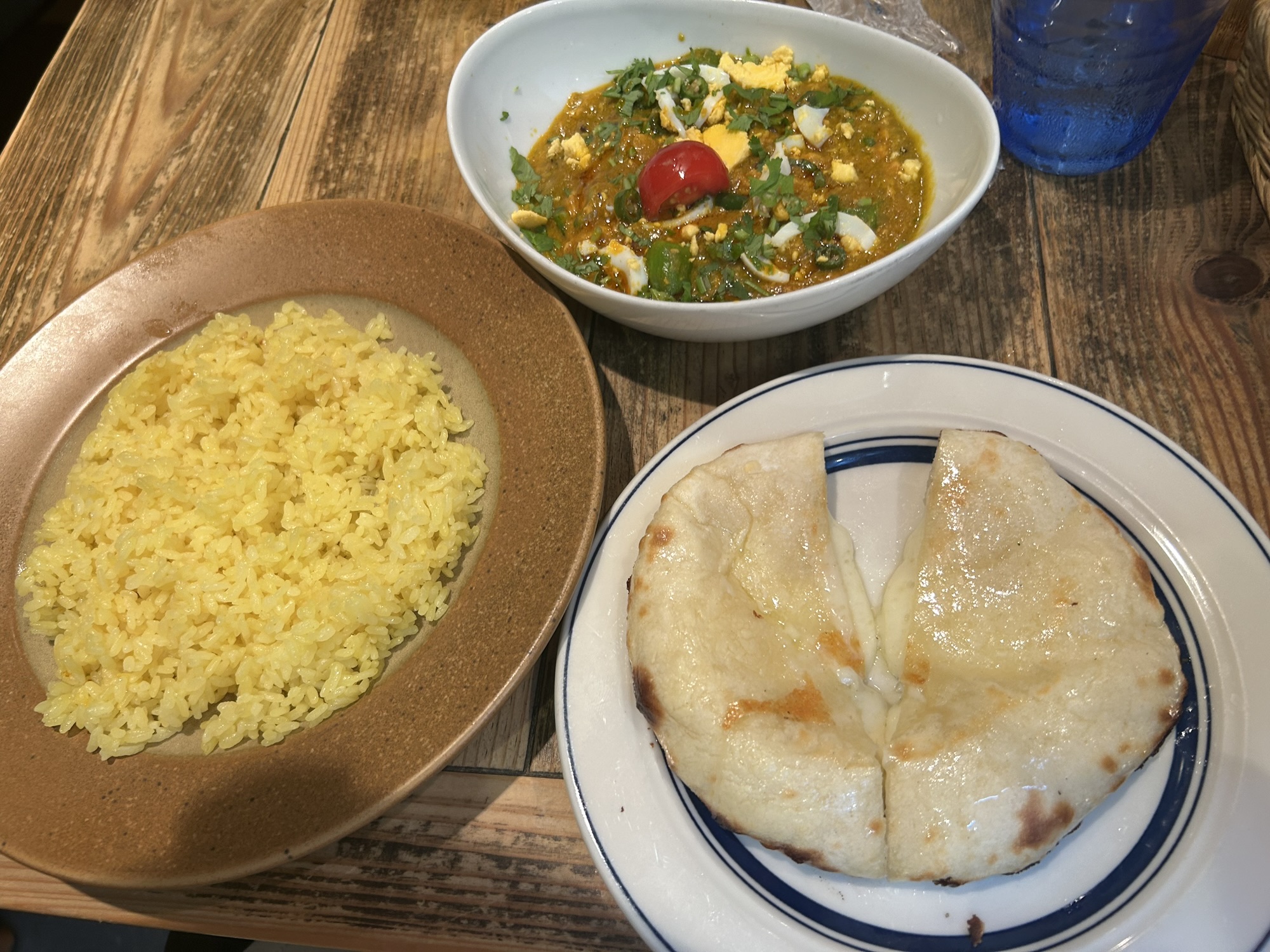 銀座 グルガオン 辛いチキンひき肉カレー