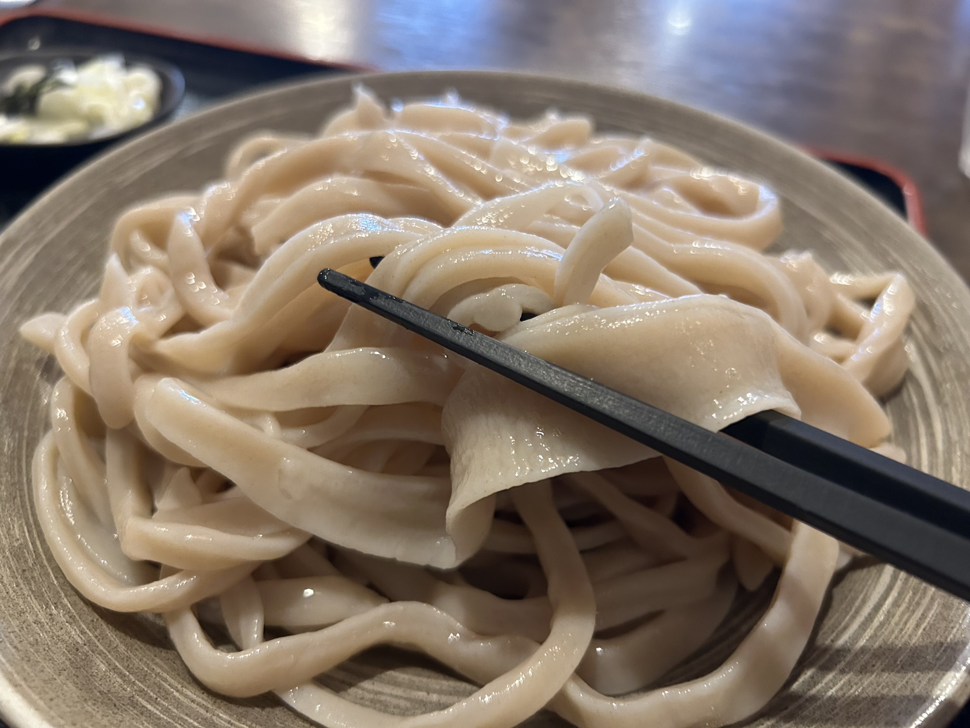 国分寺 甚五郎 うどん ラム付け
