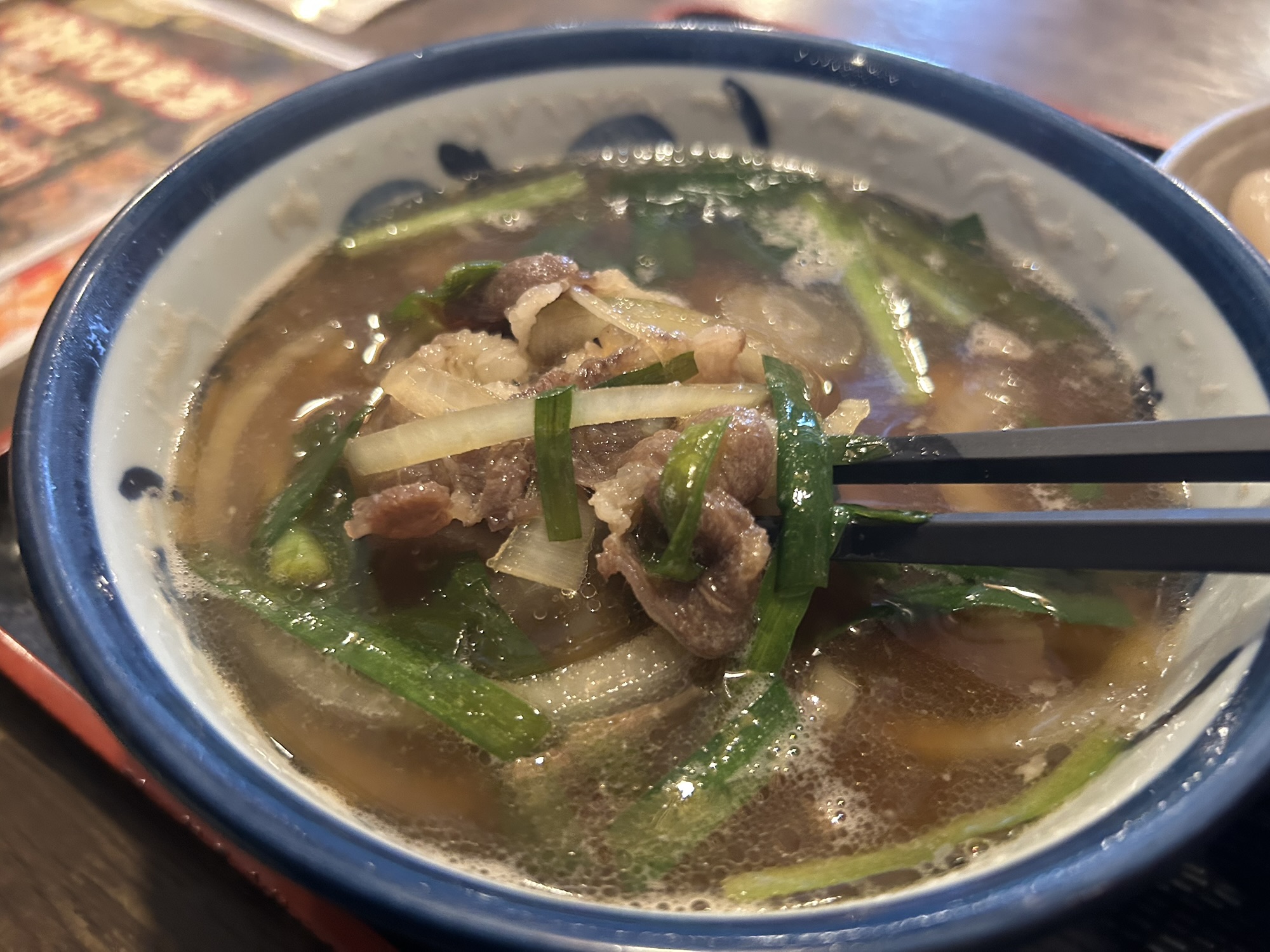 国分寺 甚五郎 うどん ラム付け