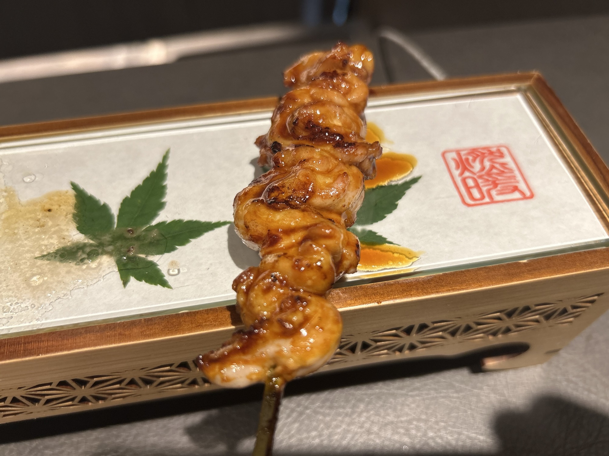 銀座 焼鳥 燃暖 セセリ