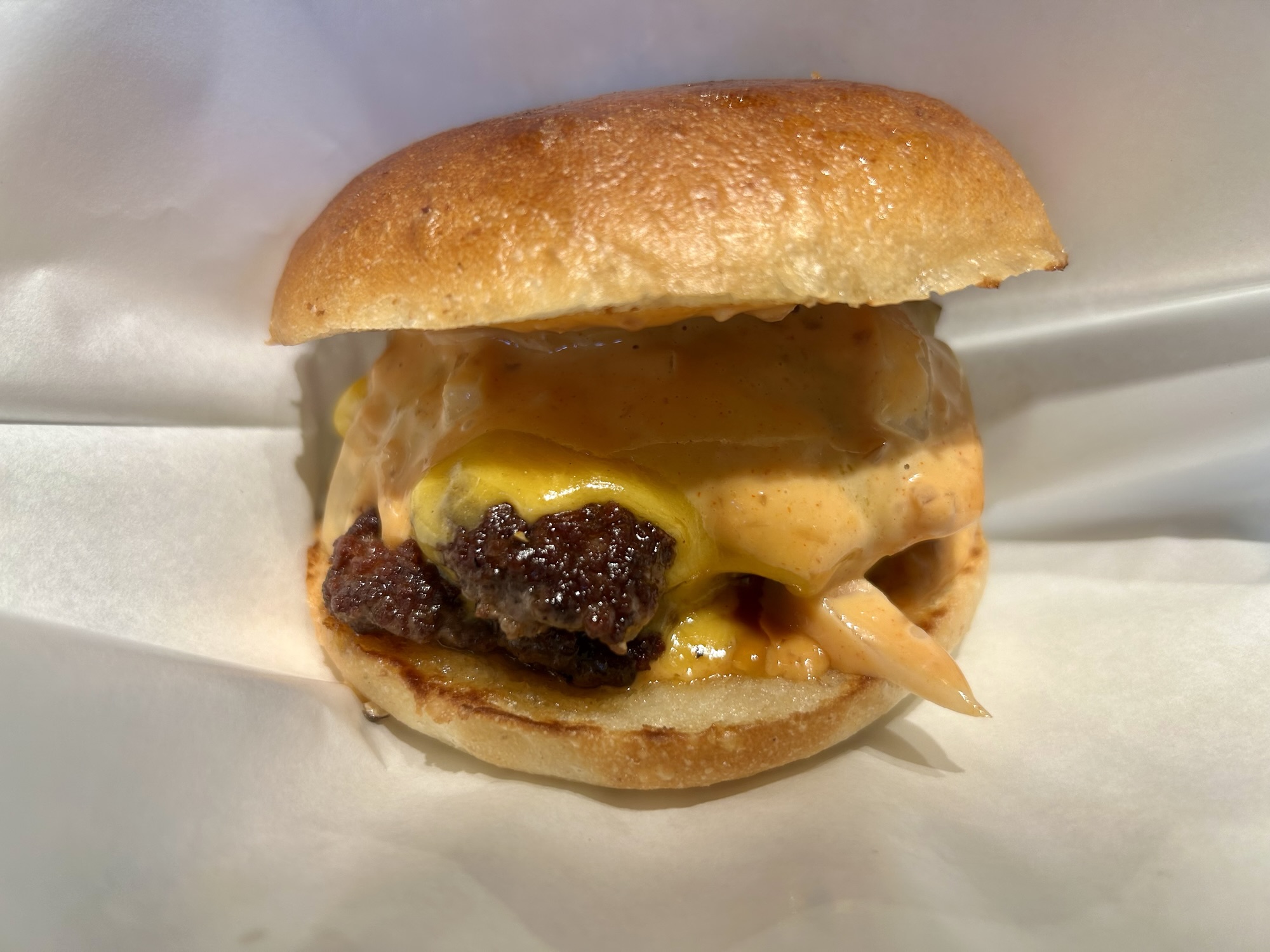 立川 TACHIHI BREWERY 和牛クラシックダブルチーズバーガー